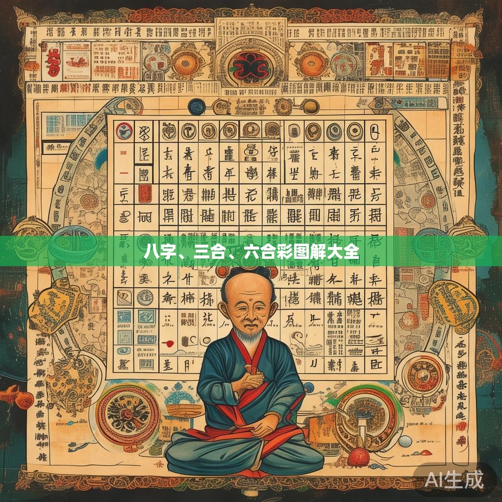 八字、三合、六合彩图解大全