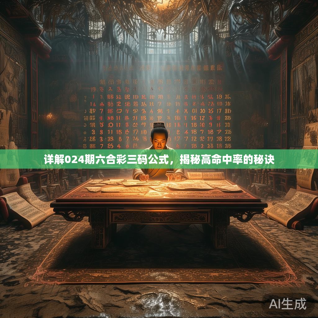 详解024期六合彩三码公式，揭秘高命中率的秘诀