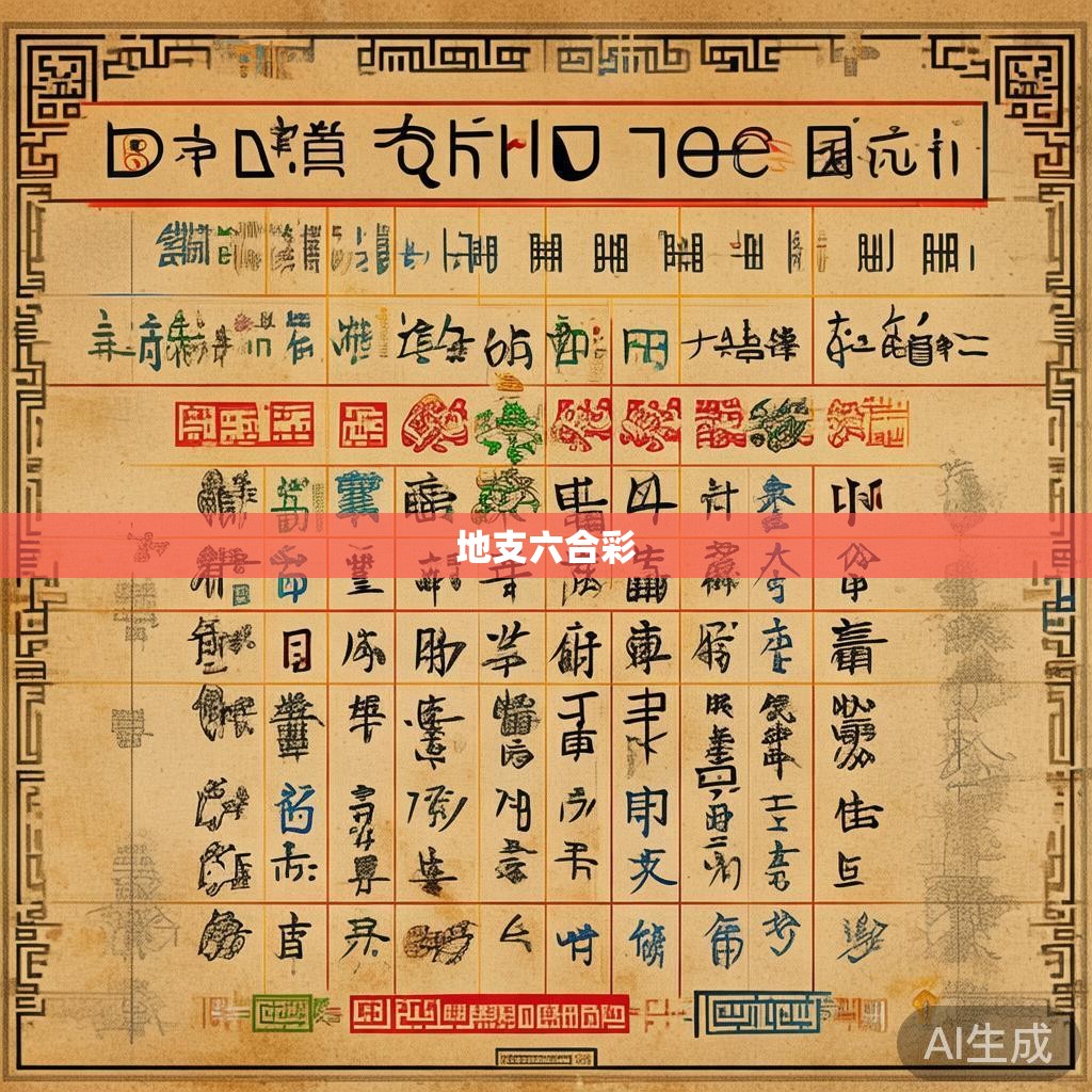 地支六合彩原理图解，揭秘古老游戏的秘密