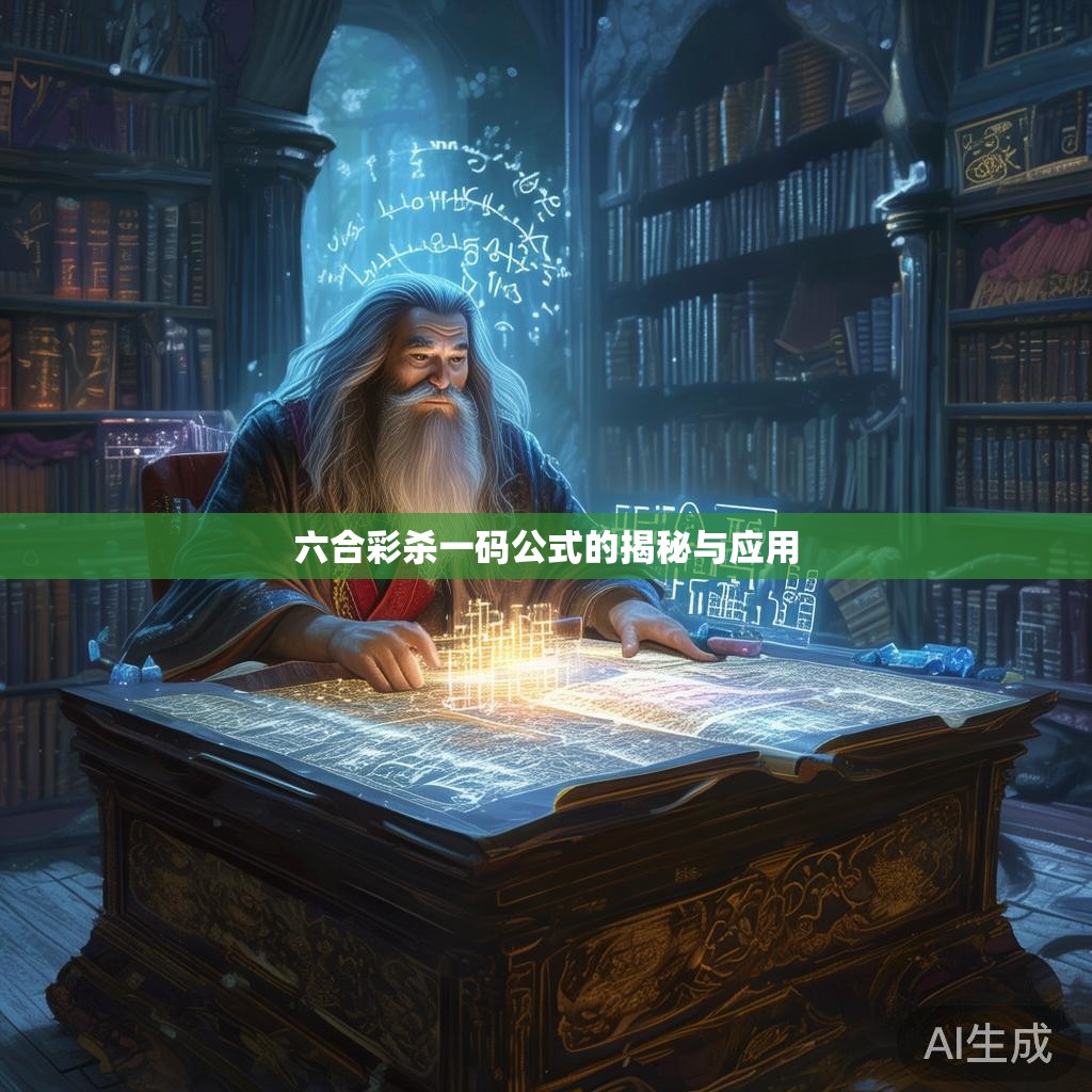 六合彩杀一码公式的揭秘与应用