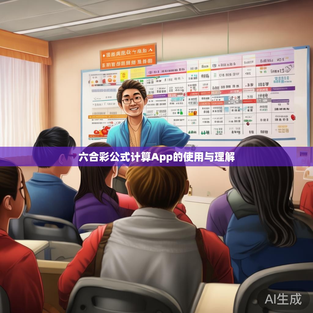 六合彩公式计算App的使用与理解