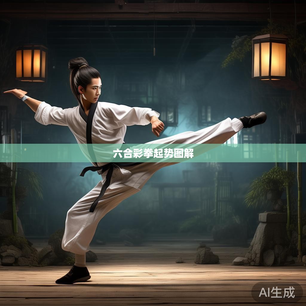 六合一拳起势图解，传统武术的现代诠释