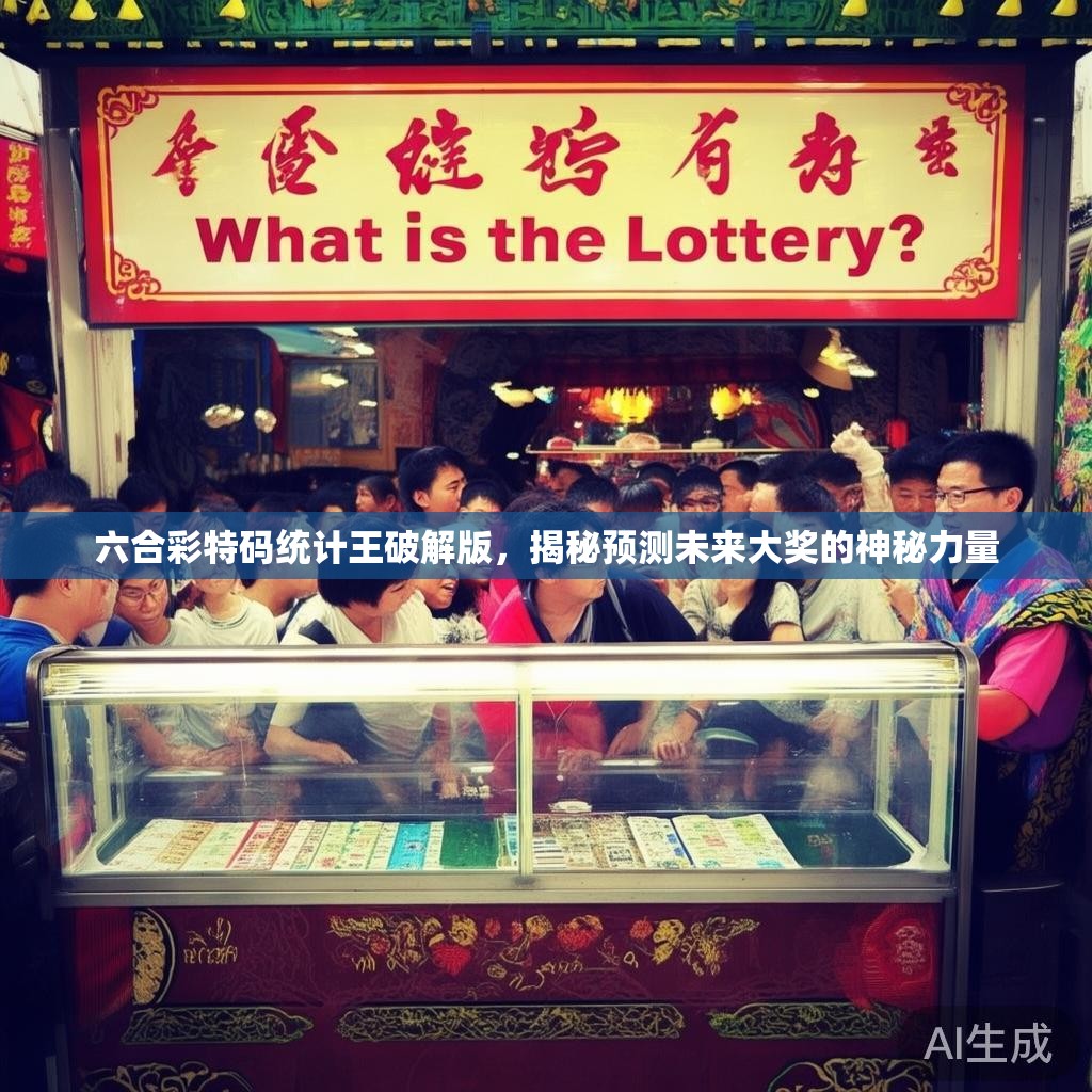 六合彩特码统计王破解版，揭秘预测未来大奖的神秘力量