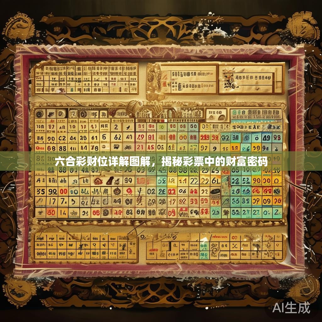六合彩财位详解图解，揭秘彩票中的财富密码