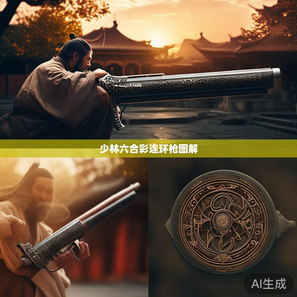 少林六合彩连环枪图解，武学精粹与武术文化的传承