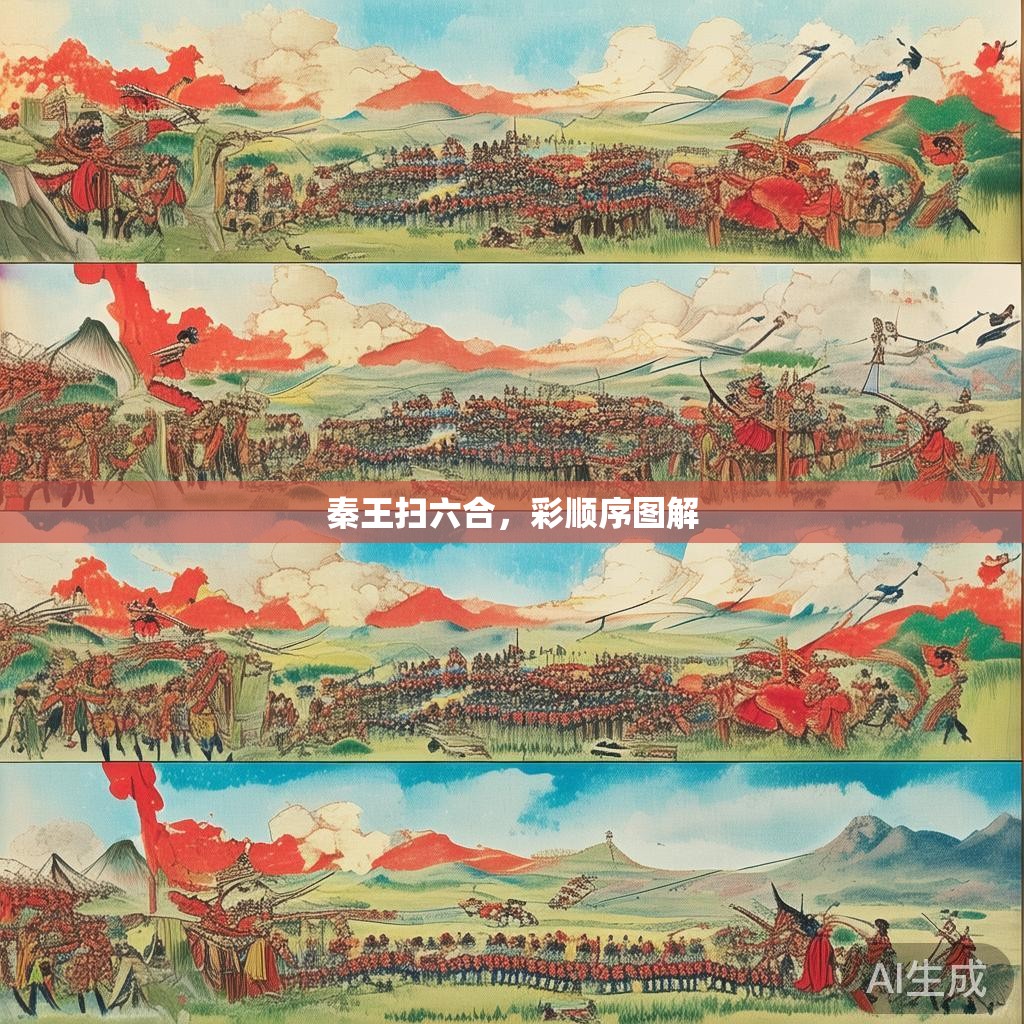 秦王扫六合，彩顺序图解