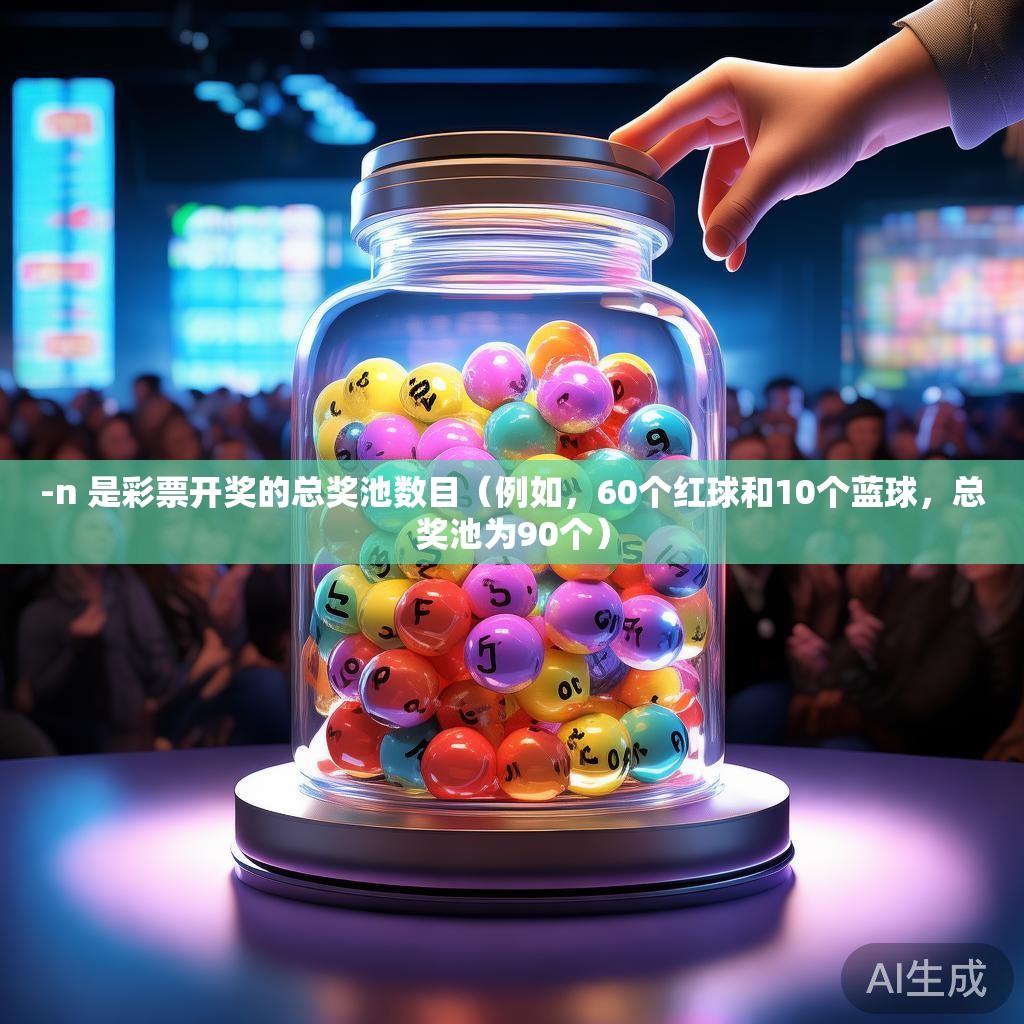 -n 是彩票开奖的总奖池数目(例如,60个红球和10个蓝球,总奖池为90个) -n 是彩票开奖的总奖池数目(例如,60个红球和10个蓝球,总奖池为90个)