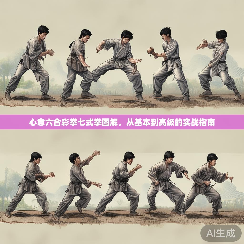 心意六合彩拳七式拳图解，从基本到高级的实战指南