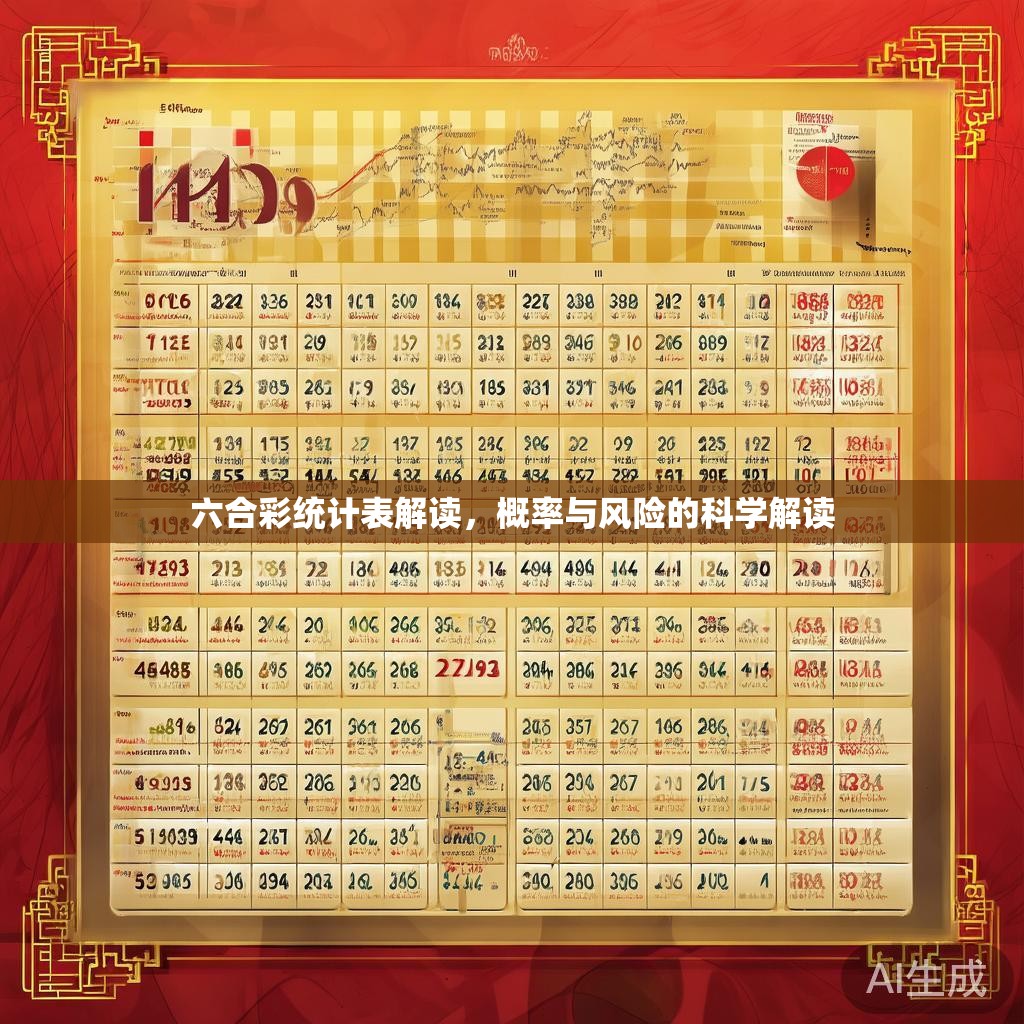 六合彩统计表解读，概率与风险的科学解读
