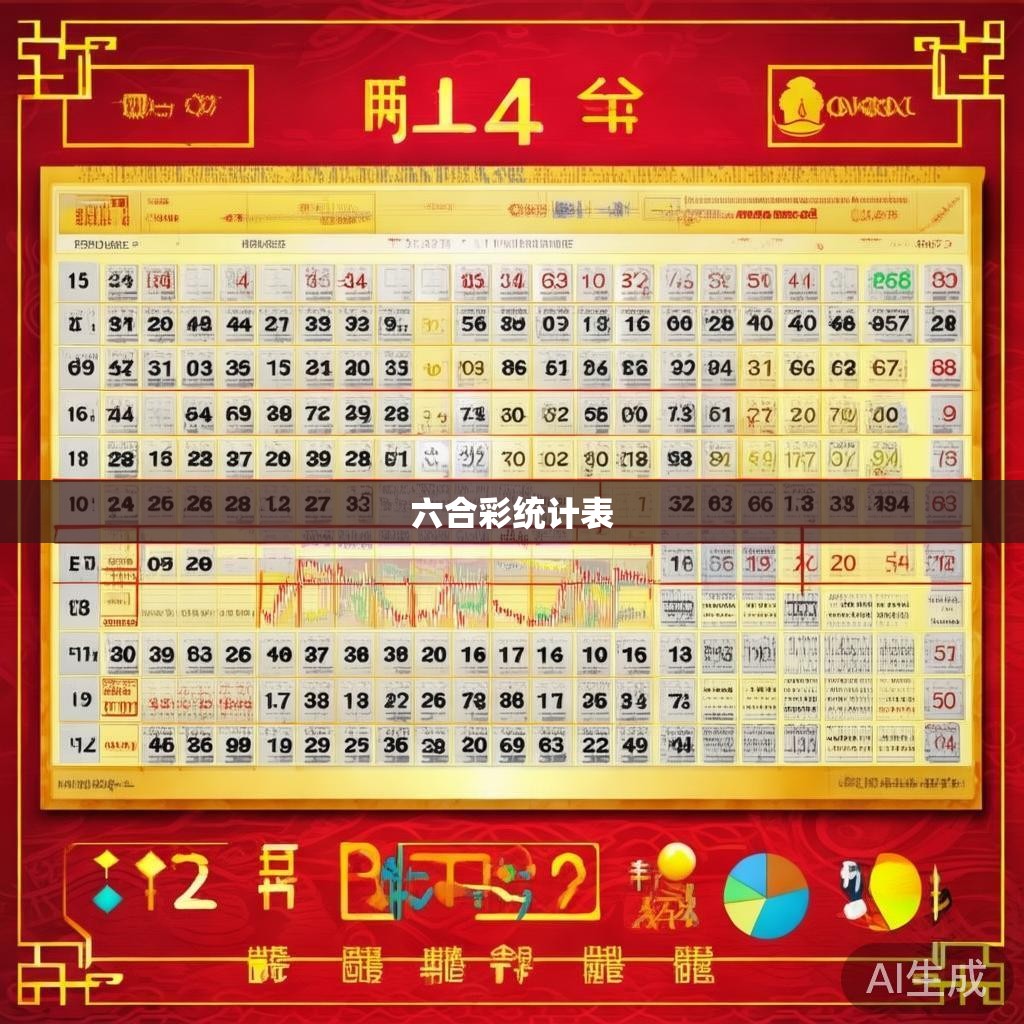 六合彩统计表解读，概率与风险的科学解读