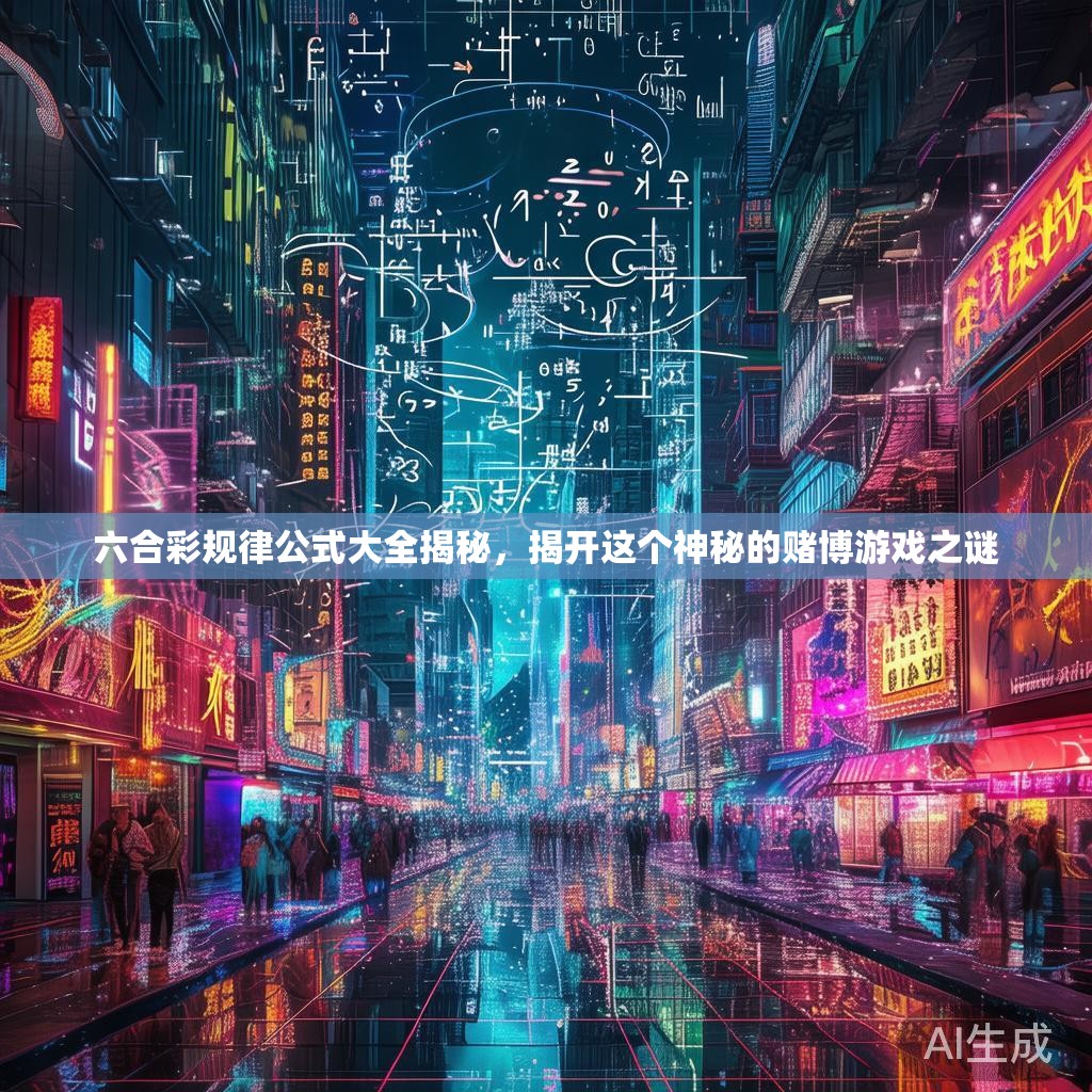 六合彩规律公式大全揭秘，揭开这个神秘的赌博游戏之谜