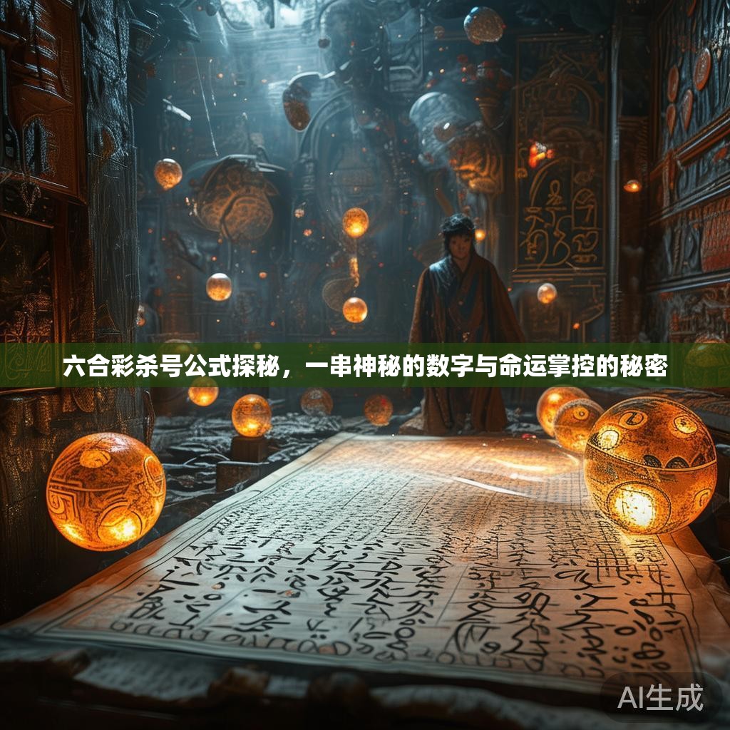 六合彩杀号公式探秘，一串神秘的数字与命运掌控的秘密