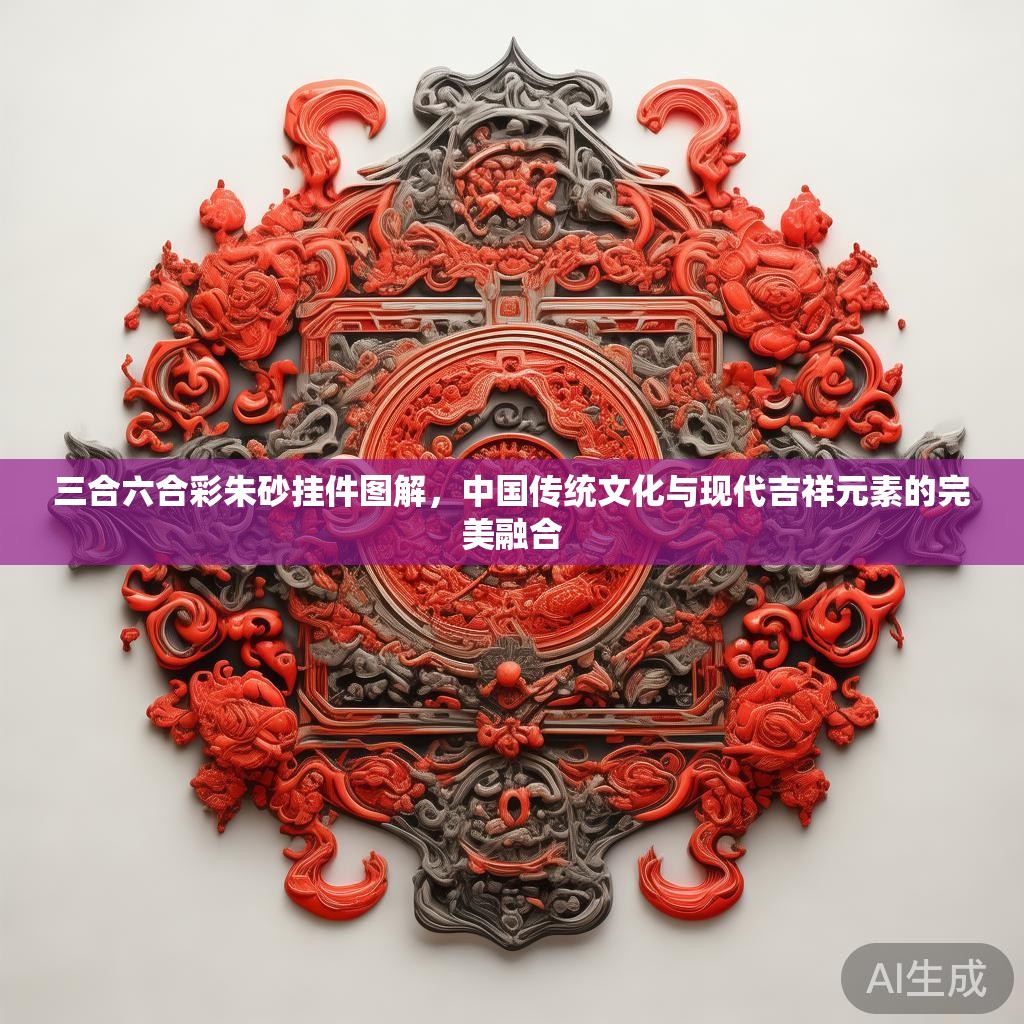 三合六合彩朱砂挂件图解，中国传统文化与现代吉祥元素的完美融合