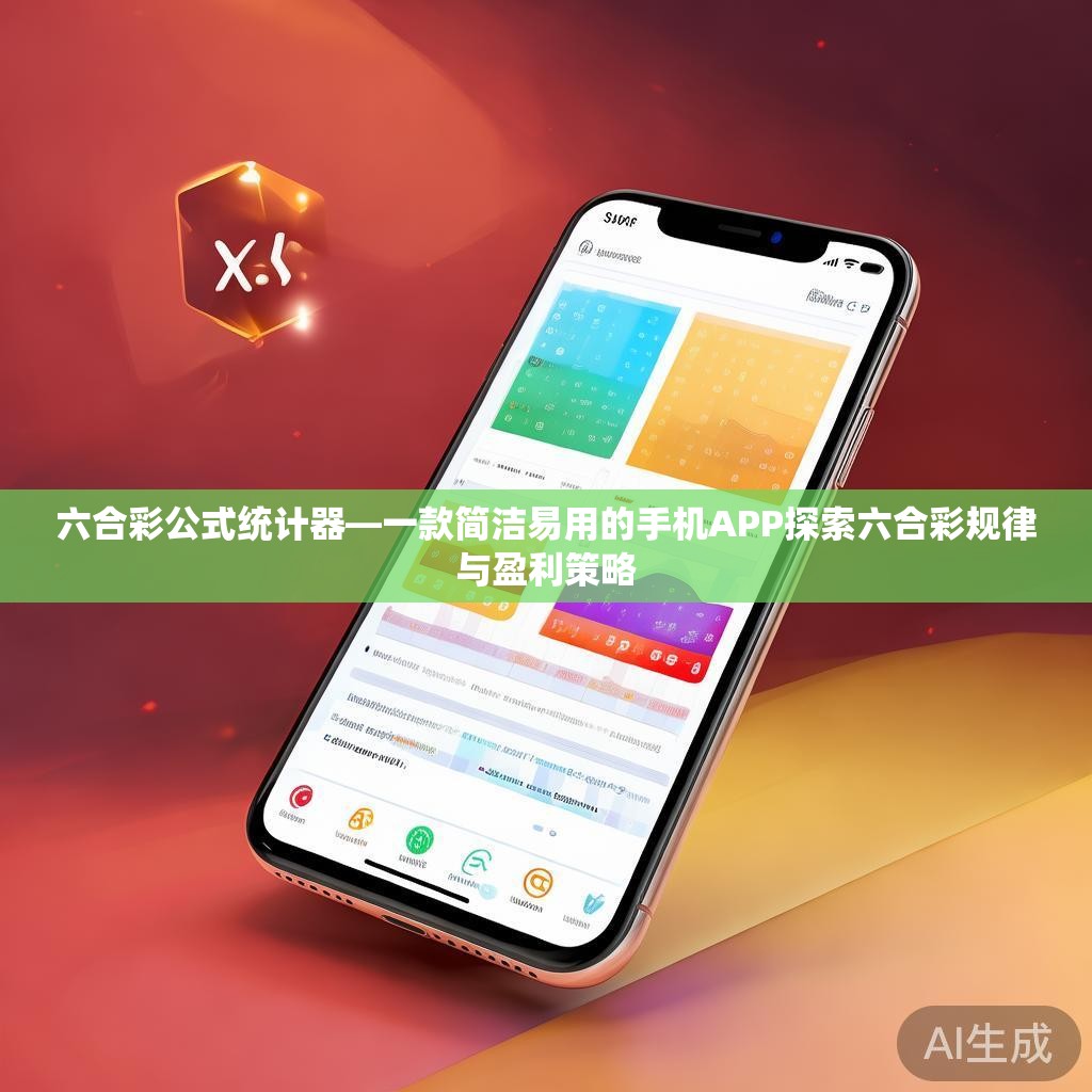 六合彩公式统计器—一款简洁易用的手机APP探索六合彩规律与盈利策略