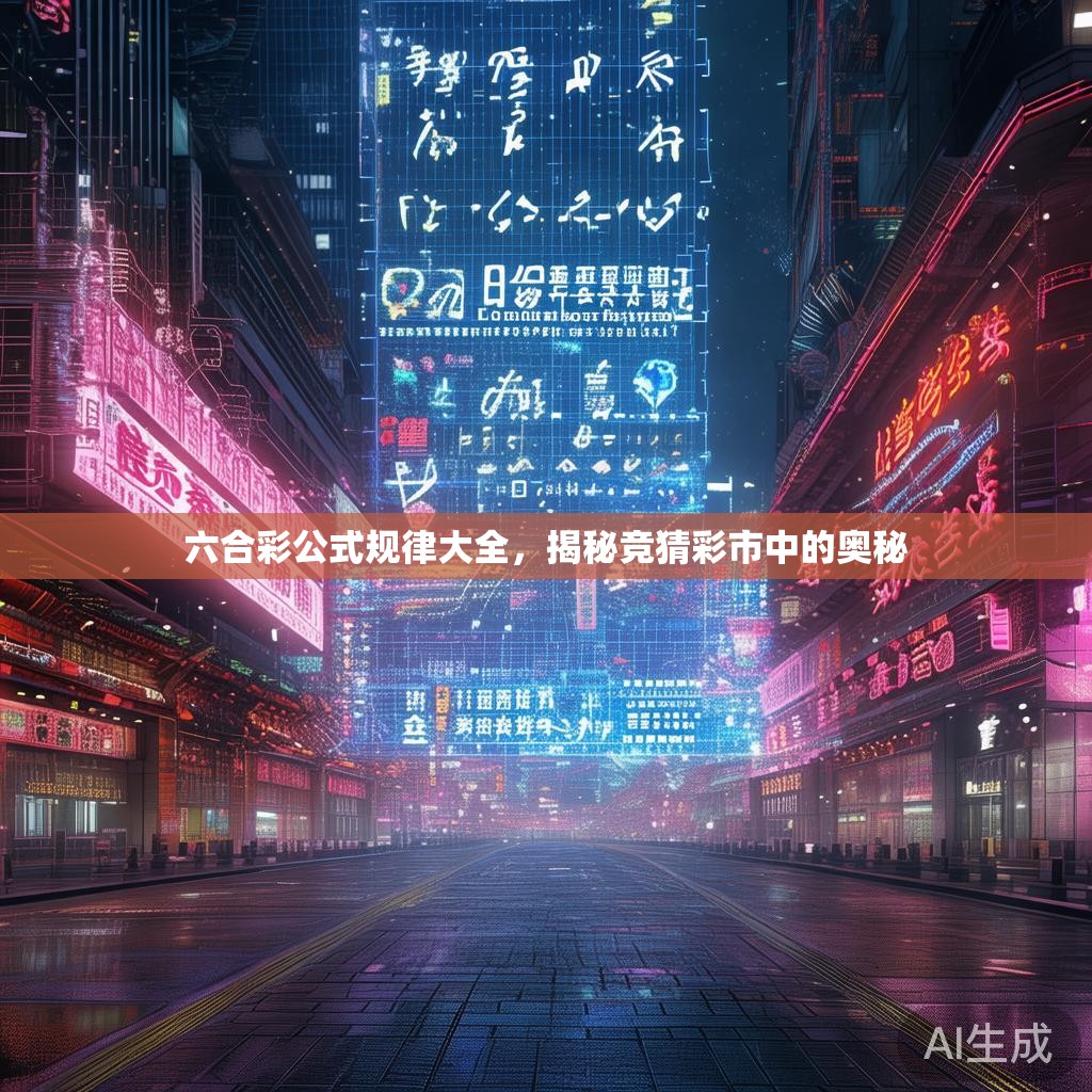 六合彩公式规律大全，揭秘竞猜彩市中的奥秘