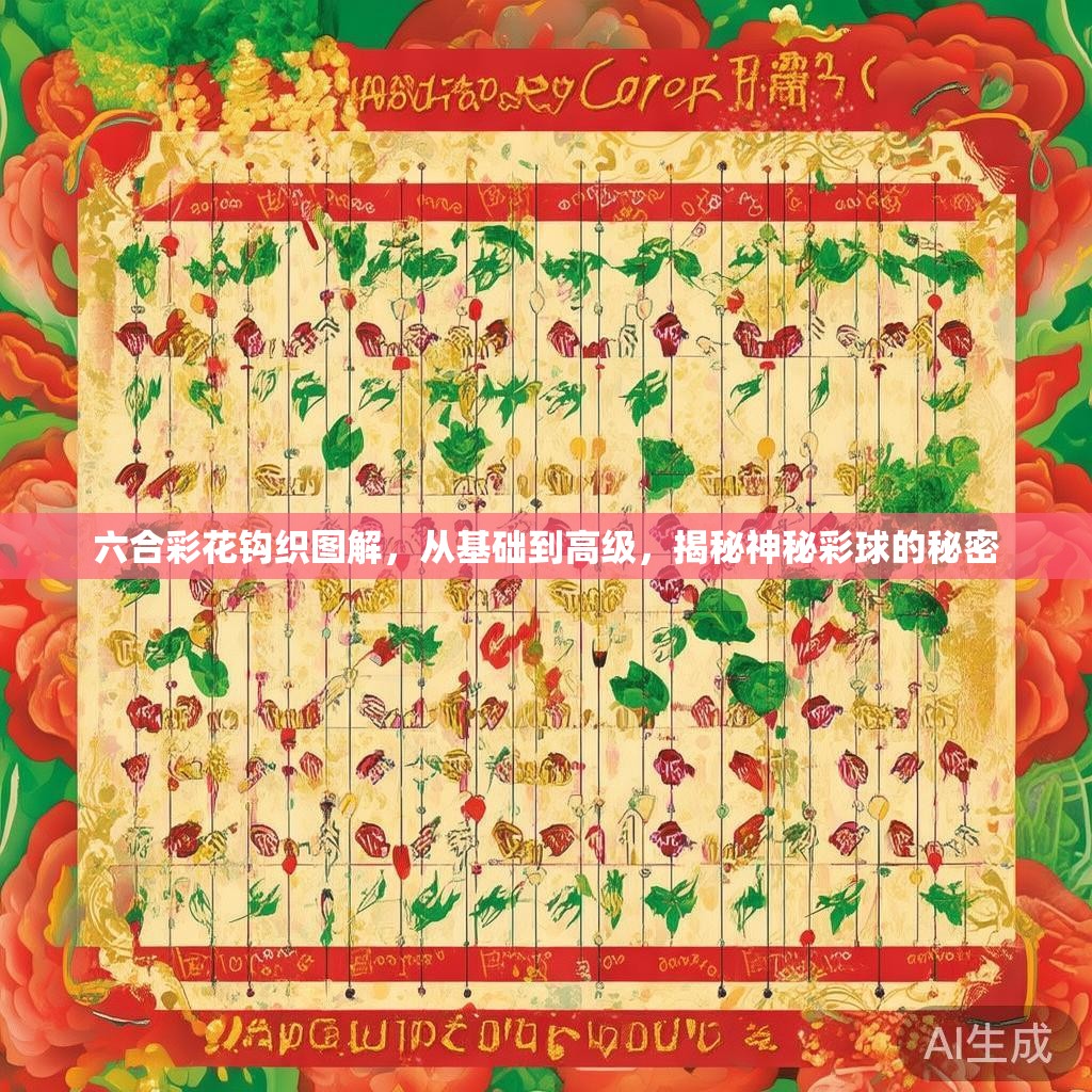 六合彩花钩织图解，从基础到高级，揭秘神秘彩球的秘密