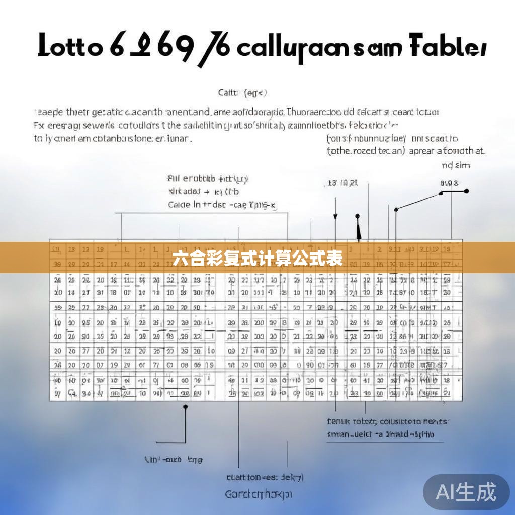 六合彩复式计算公式表 六合彩复式计算公式表