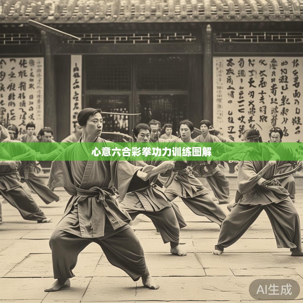 心意六合彩拳功力训练图解，一场实战演练，诠释中国传统文化与竞技体育的完美结合