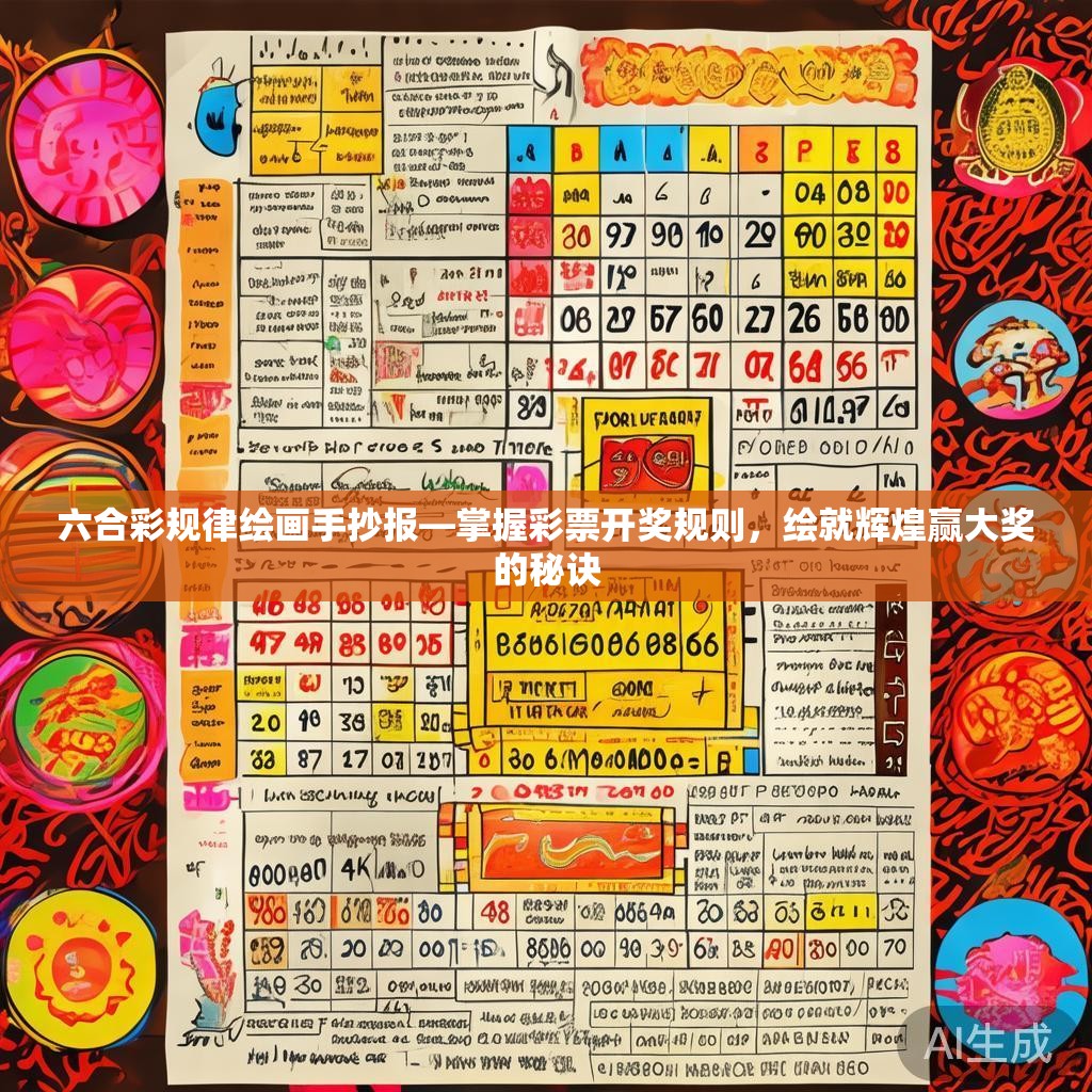 六合彩规律绘画手抄报—掌握彩票开奖规则，绘就辉煌赢大奖的秘诀