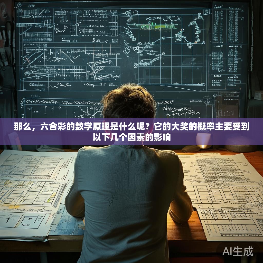 那么，六合彩的数学原理是什么呢？它的大奖的概率主要受到以下几个因素的影响