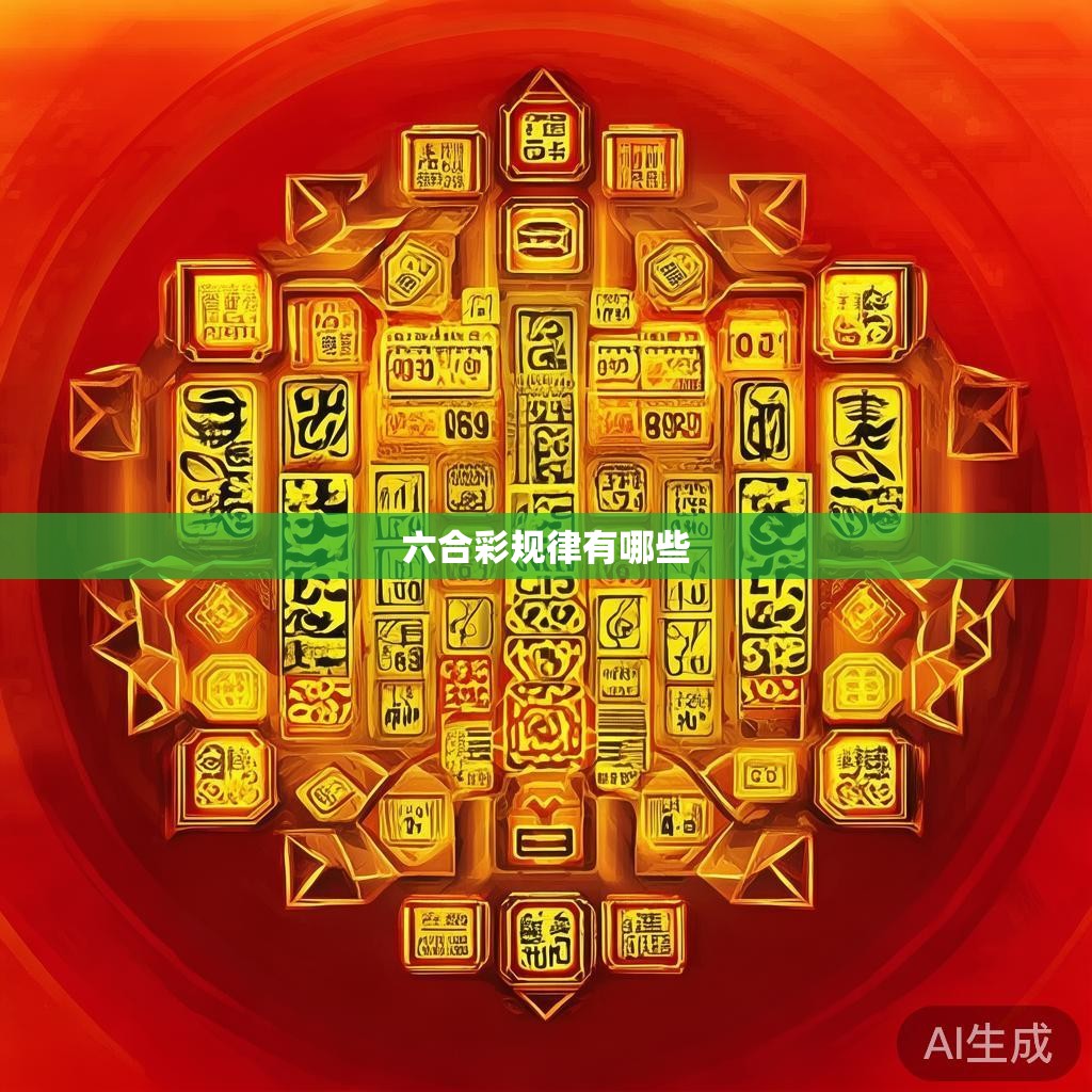 六合彩规律有哪些