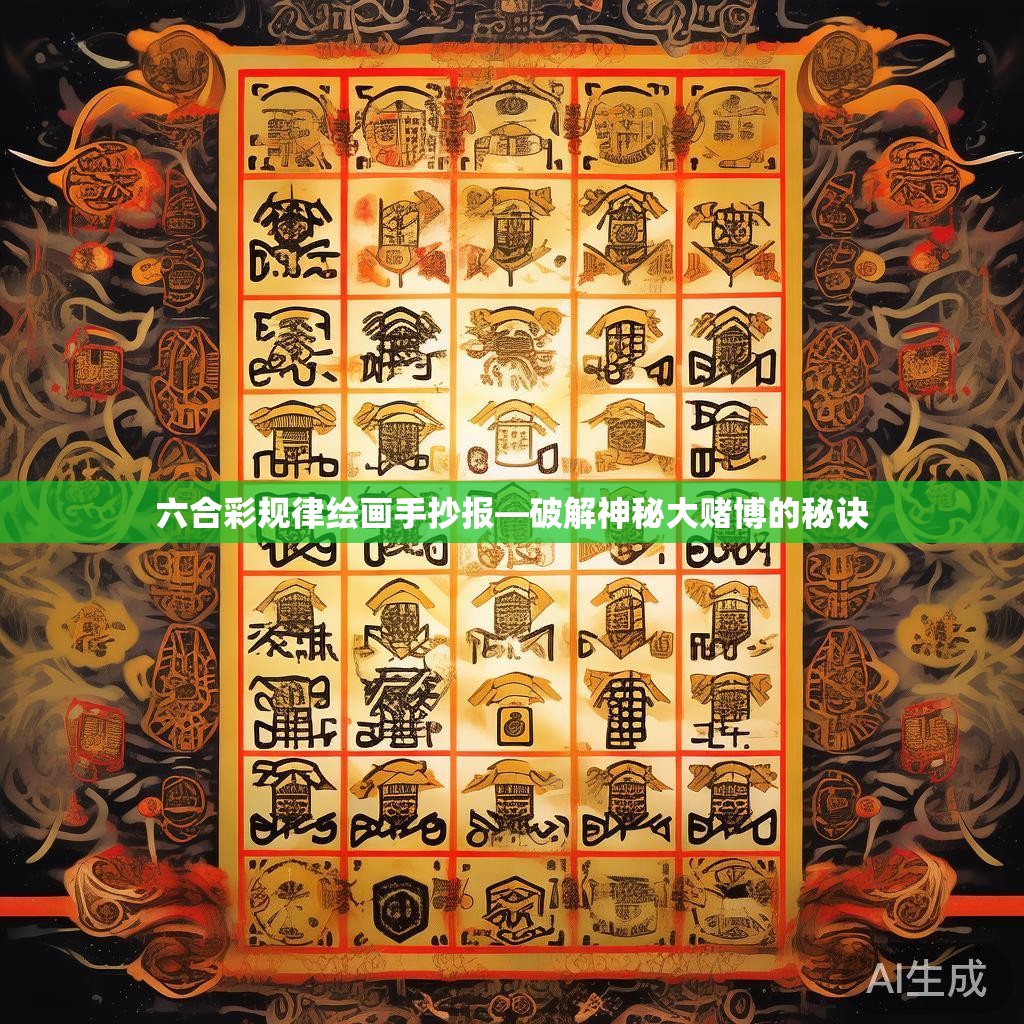 六合彩规律绘画手抄报—破解神秘大赌博的秘诀
