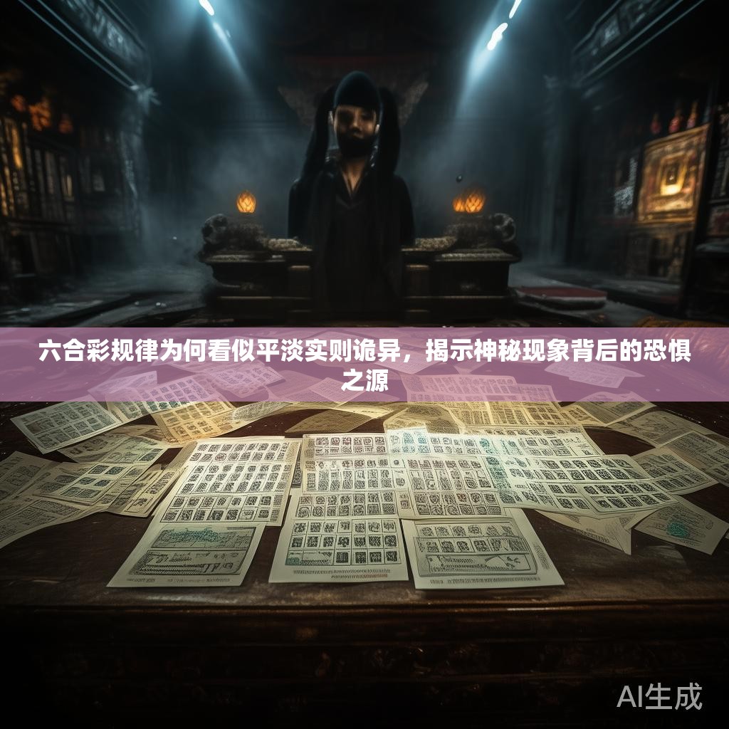 六合彩规律为何看似平淡实则诡异，揭示神秘现象背后的恐惧之源