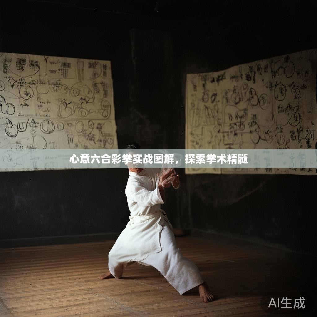心意六合彩拳实战图解，探索拳术精髓
