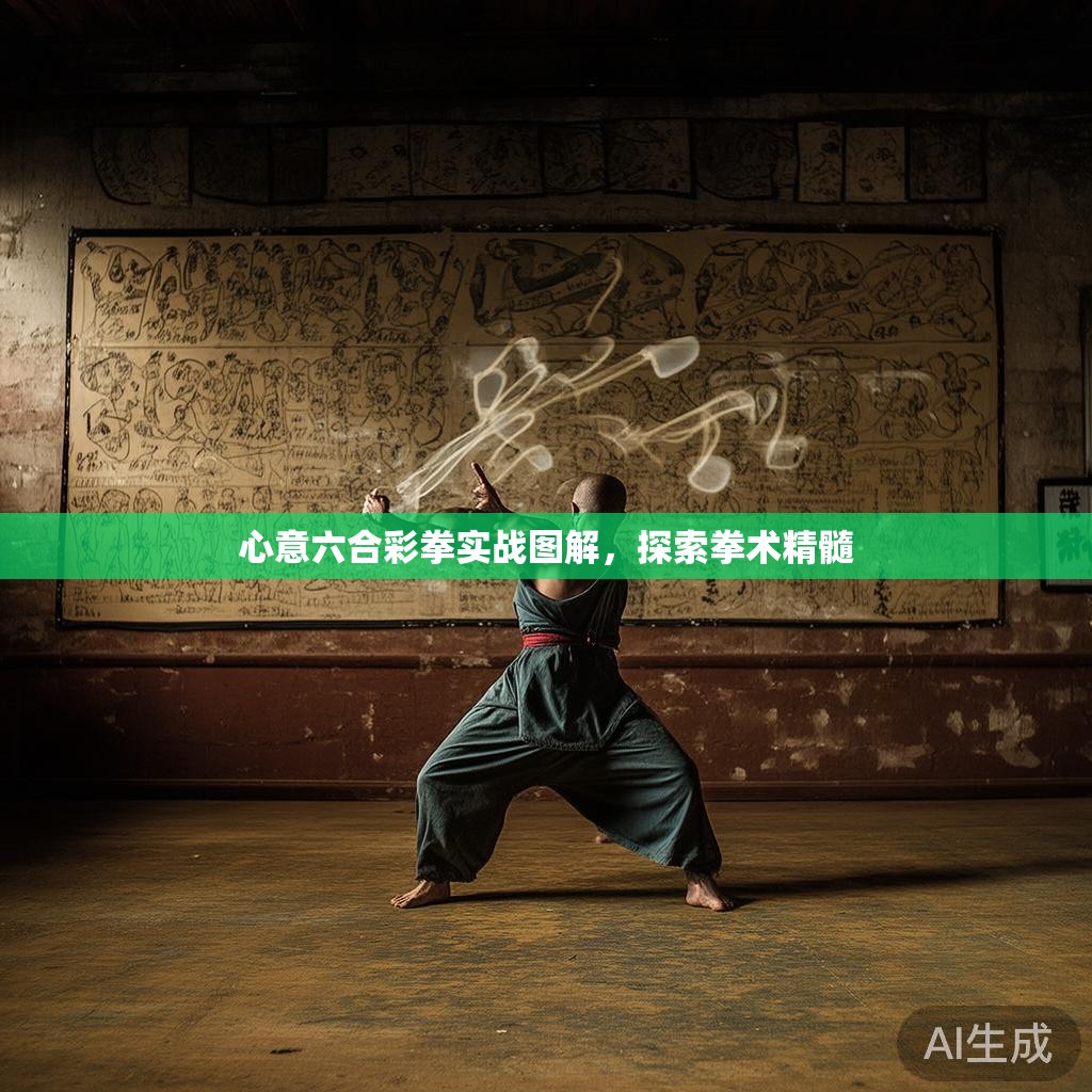 心意六合彩拳实战图解，探索拳术精髓