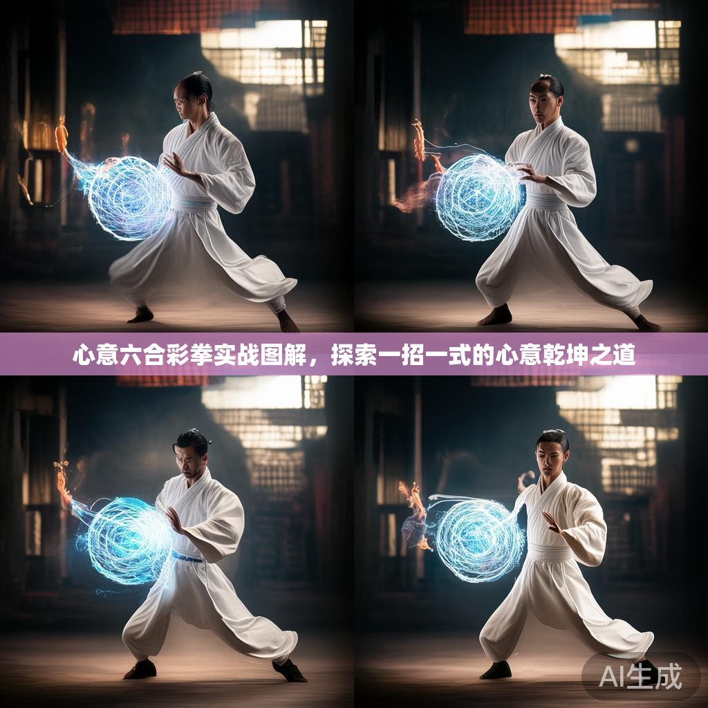 心意六合彩拳实战图解，探索一招一式的心意乾坤之道
