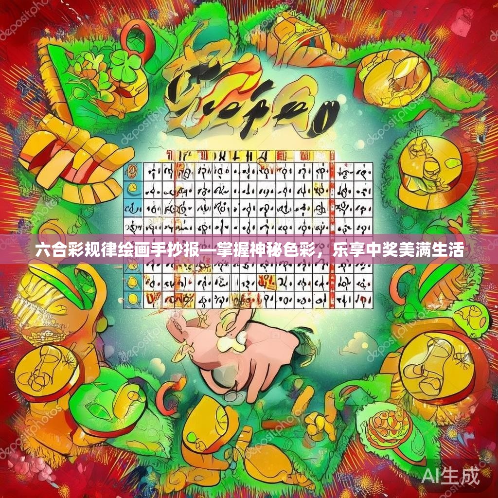 六合彩规律绘画手抄报—掌握神秘色彩，乐享中奖美满生活