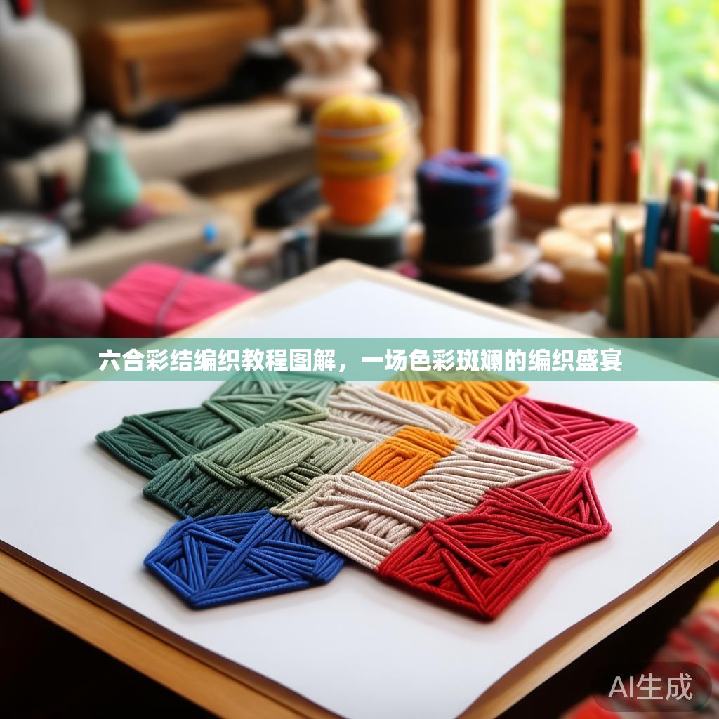 六合彩结编织教程图解，一场色彩斑斓的编织盛宴