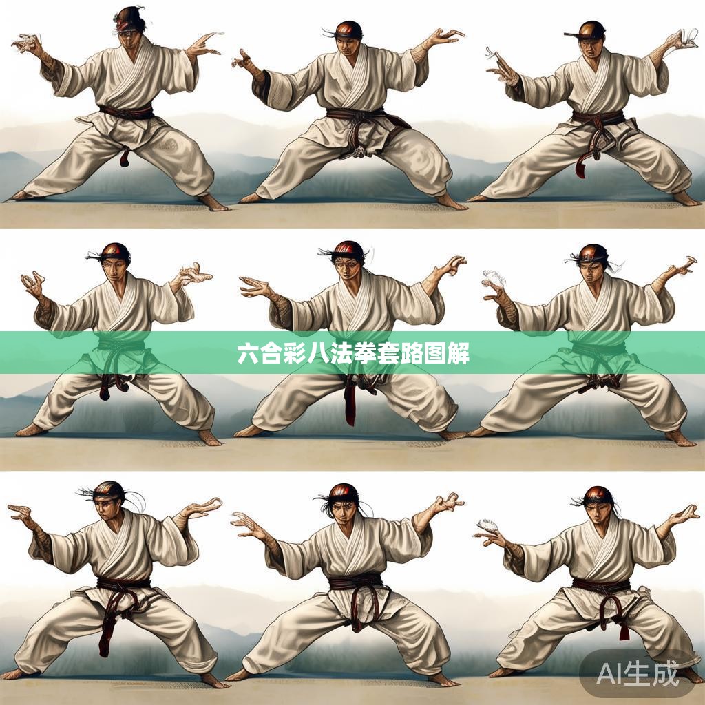 六合彩八法拳套路图解