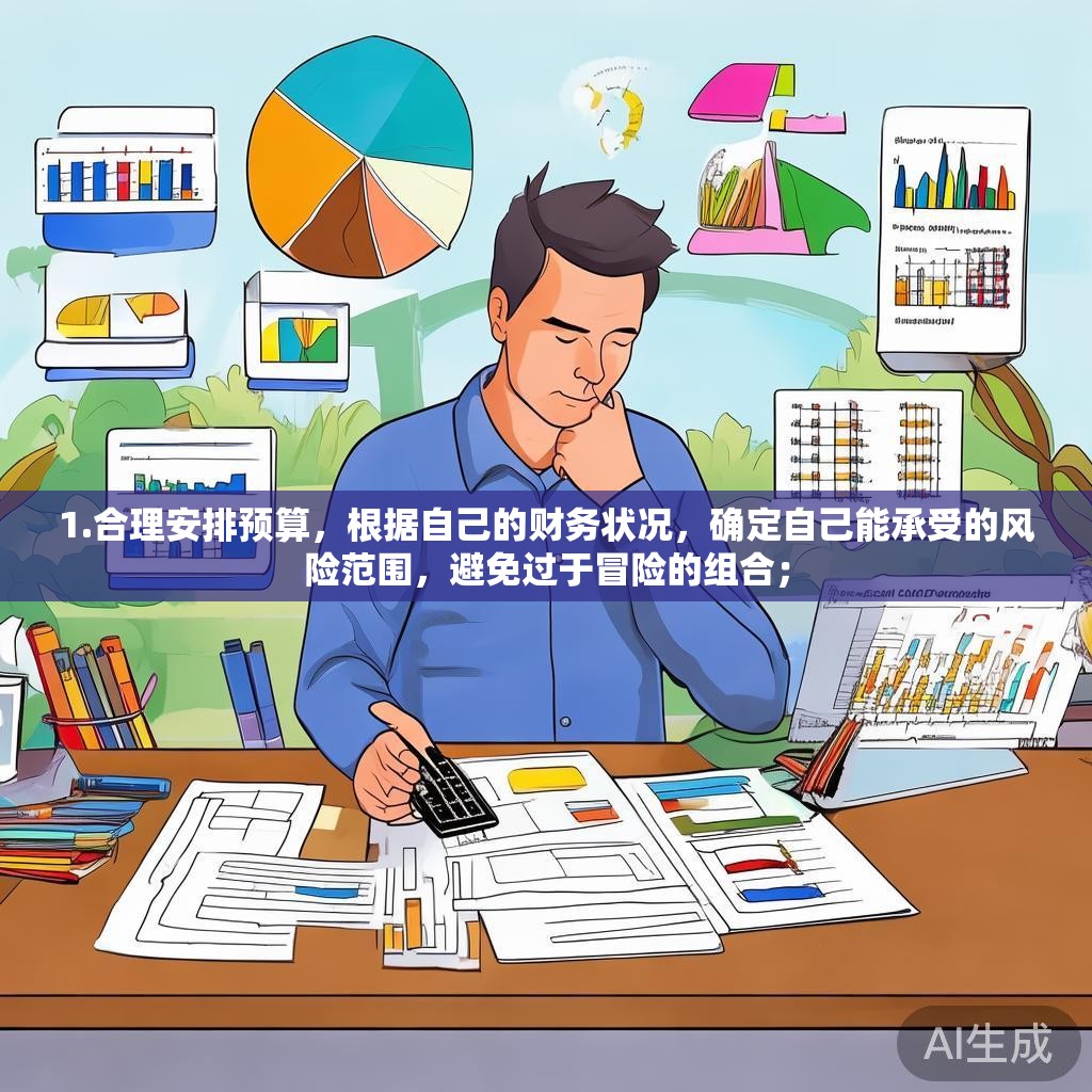 1.合理安排预算，根据自己的财务状况，确定自己能承受的风险范围，避免过于冒险的组合；