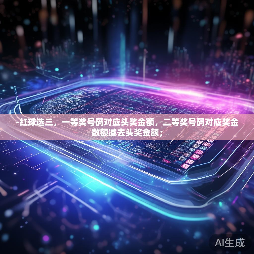 -红球选三，一等奖号码对应头奖金额，二等奖号码对应奖金数额减去头奖金额；