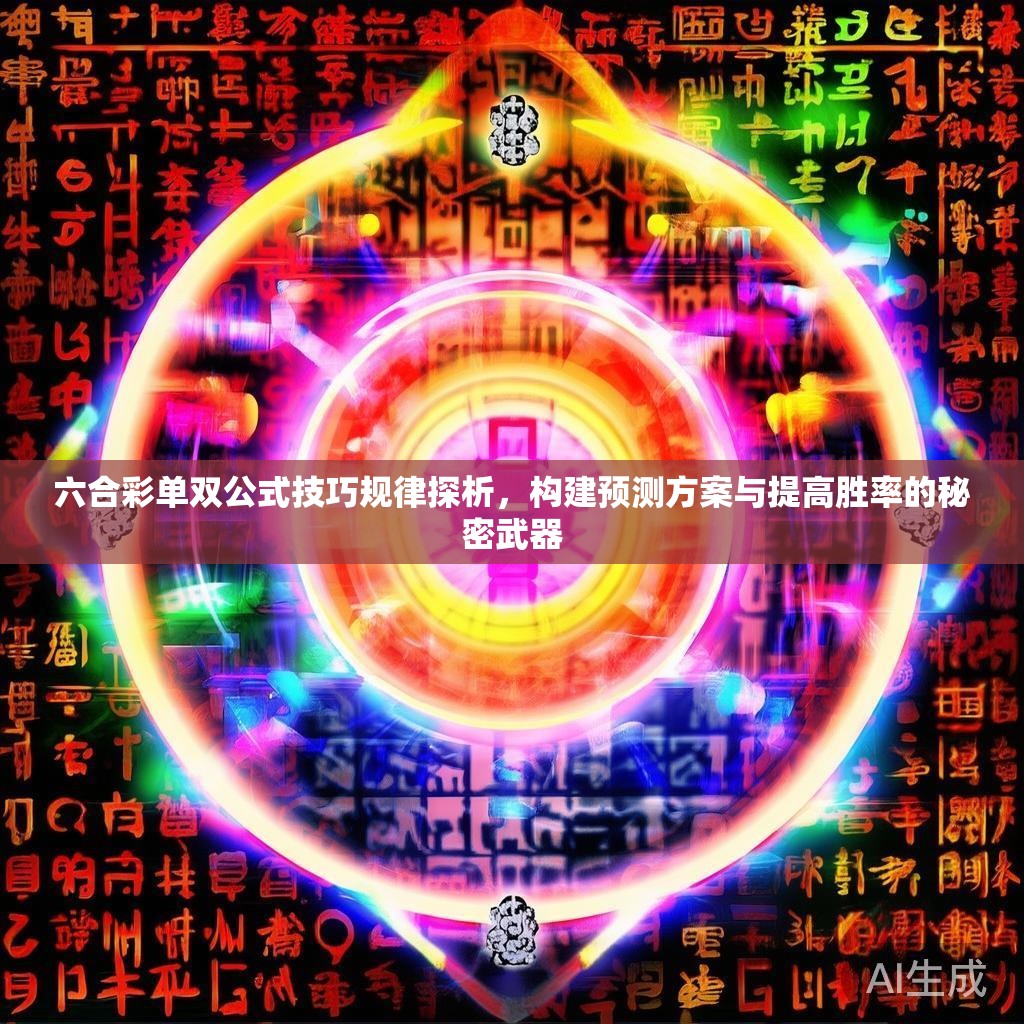 六合彩单双公式技巧规律探析，构建预测方案与提高胜率的秘密武器