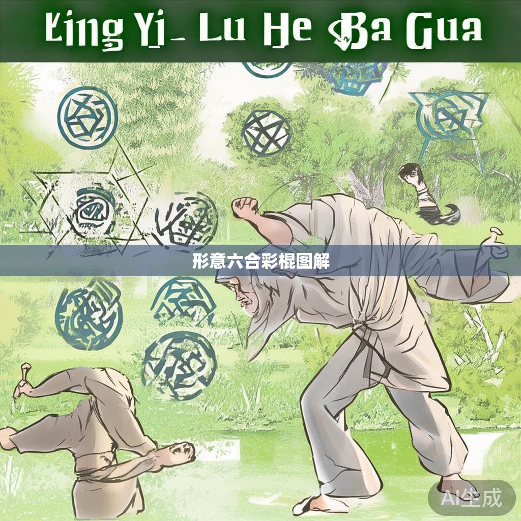 形意六合彩棍图解