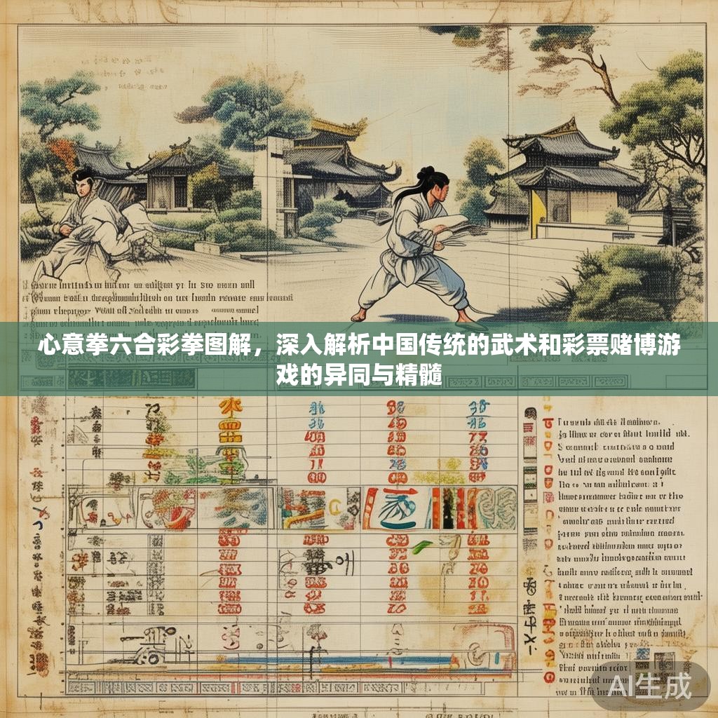 心意拳六合彩拳图解，深入解析中国传统的武术和彩票赌博游戏的异同与精髓