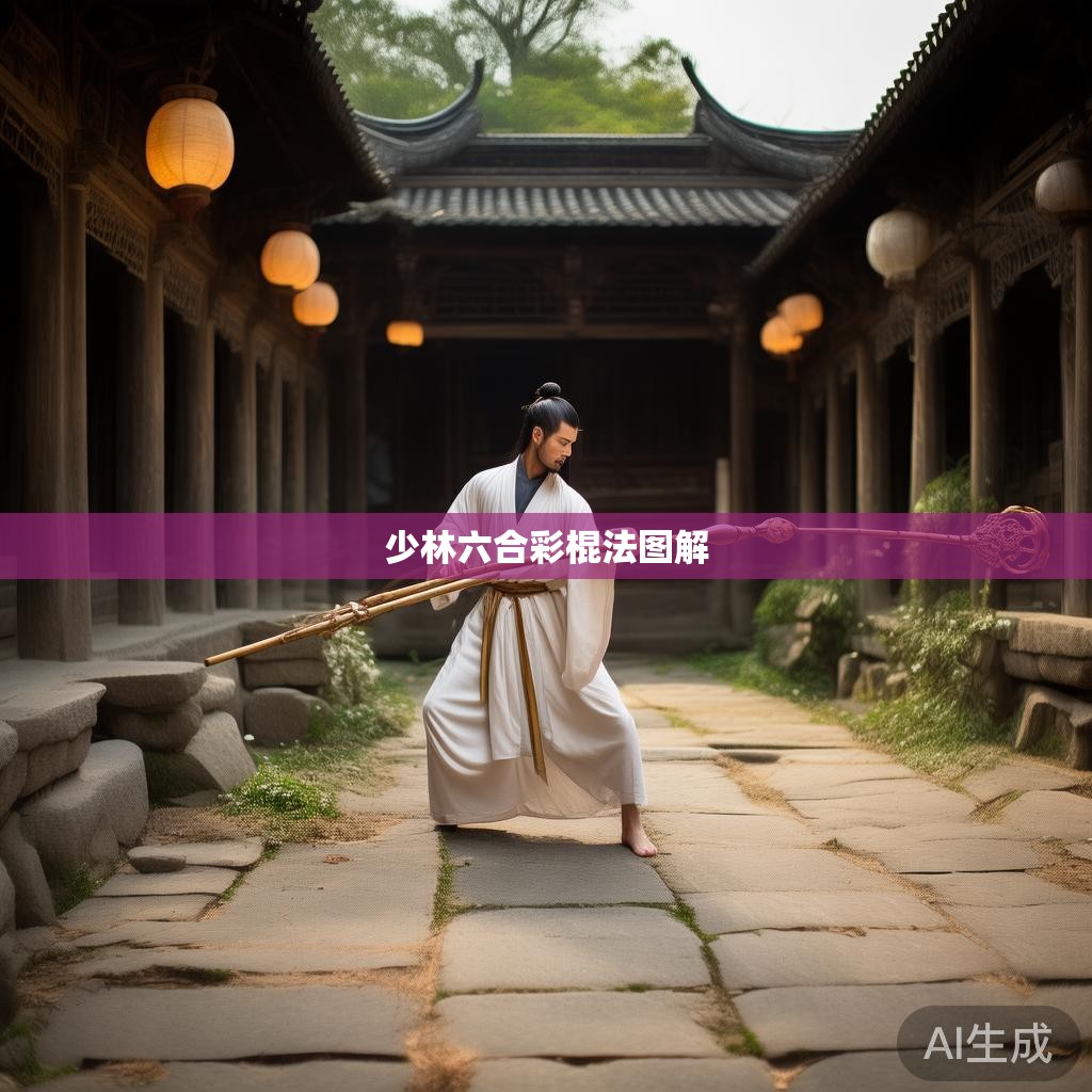 少林六合彩棍法图解—传承千年的中华武术精髓