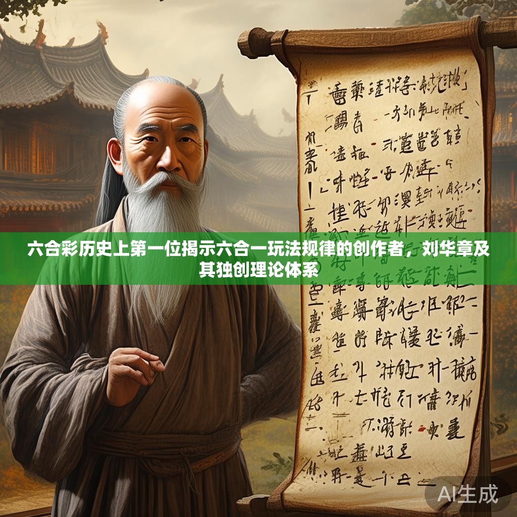 六合彩历史上第一位揭示六合一玩法规律的创作者，刘华章及其独创理论体系