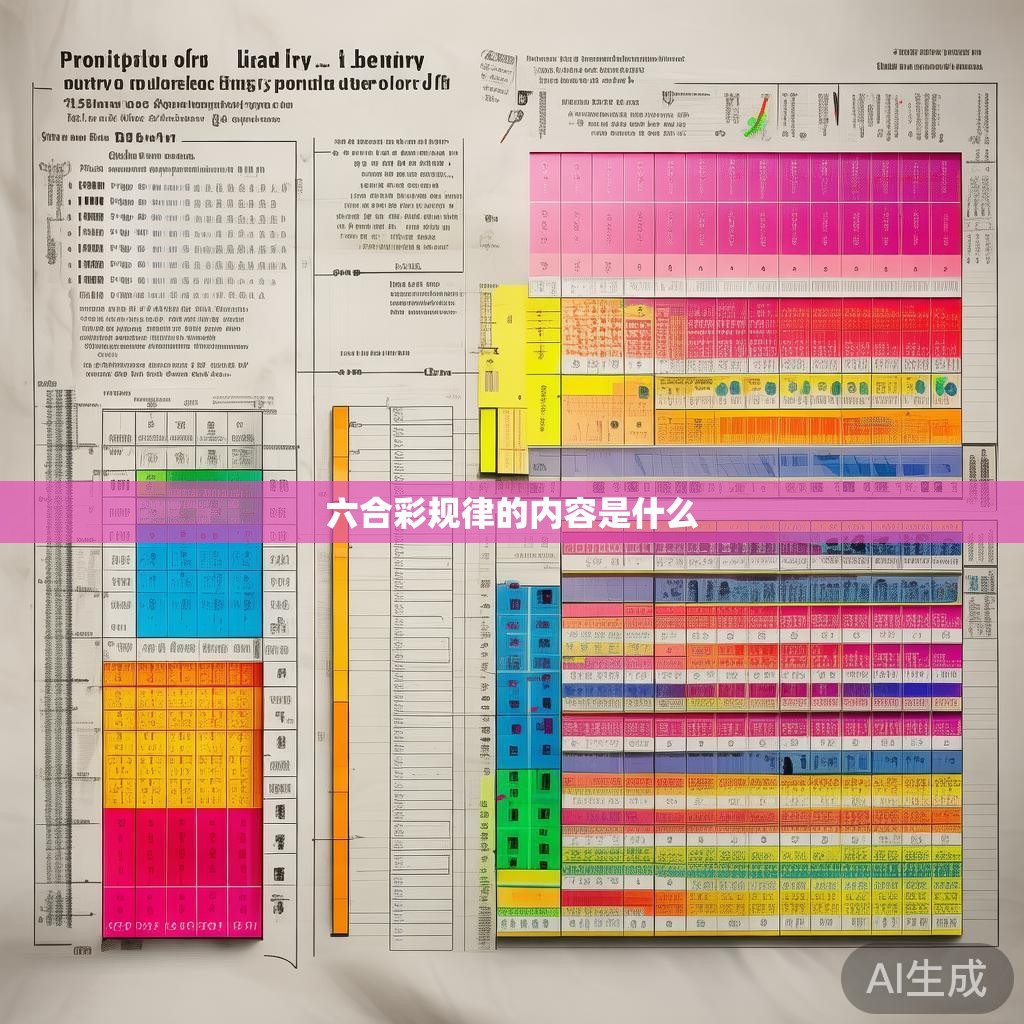 六合彩规律，深度解析其构成要素与应用技巧