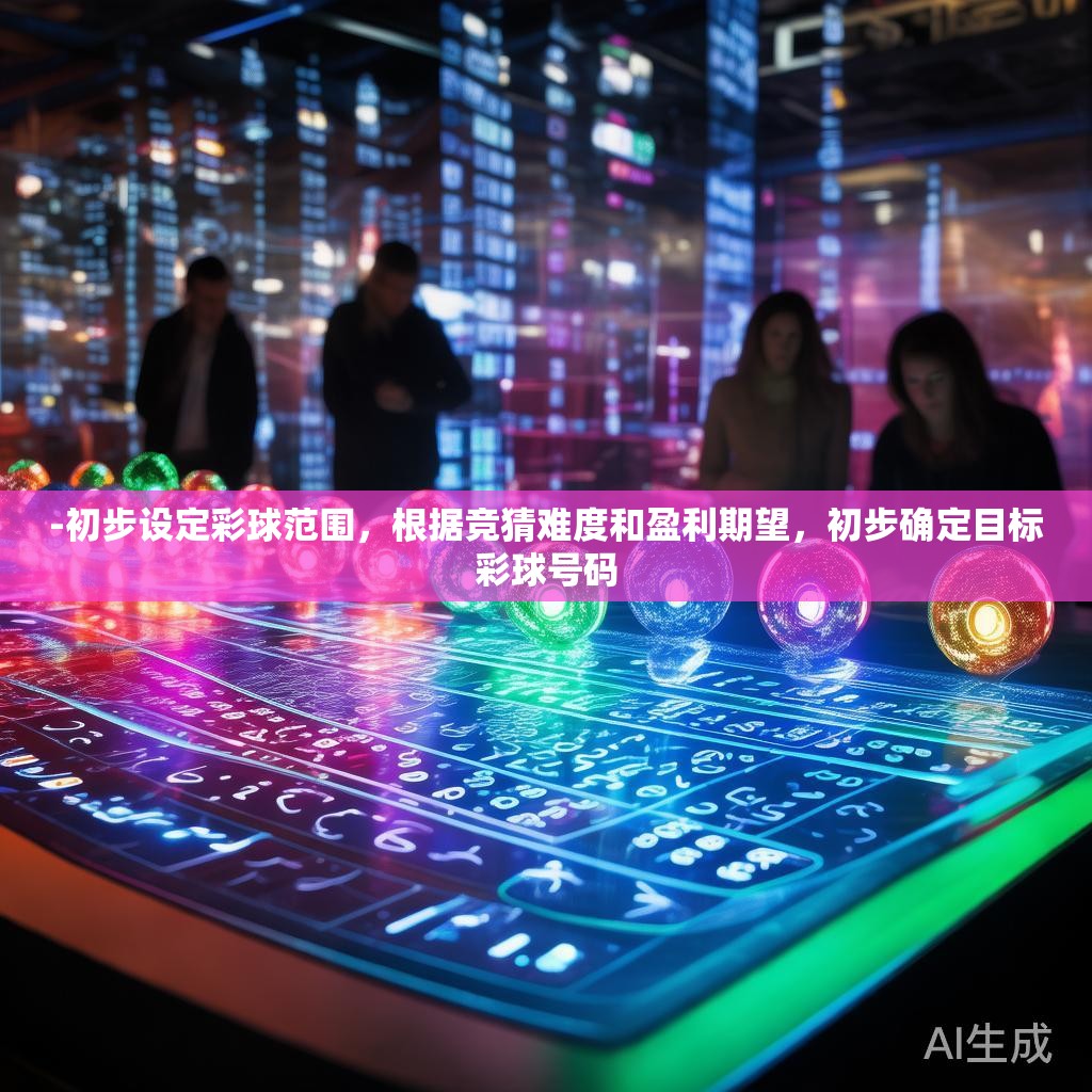 -初步设定彩球范围,根据竞猜难度和盈利期望,初步确定目标彩球号码 -初步设定彩球范围,根据竞猜难度和盈利期望,初步确定目标彩球号码