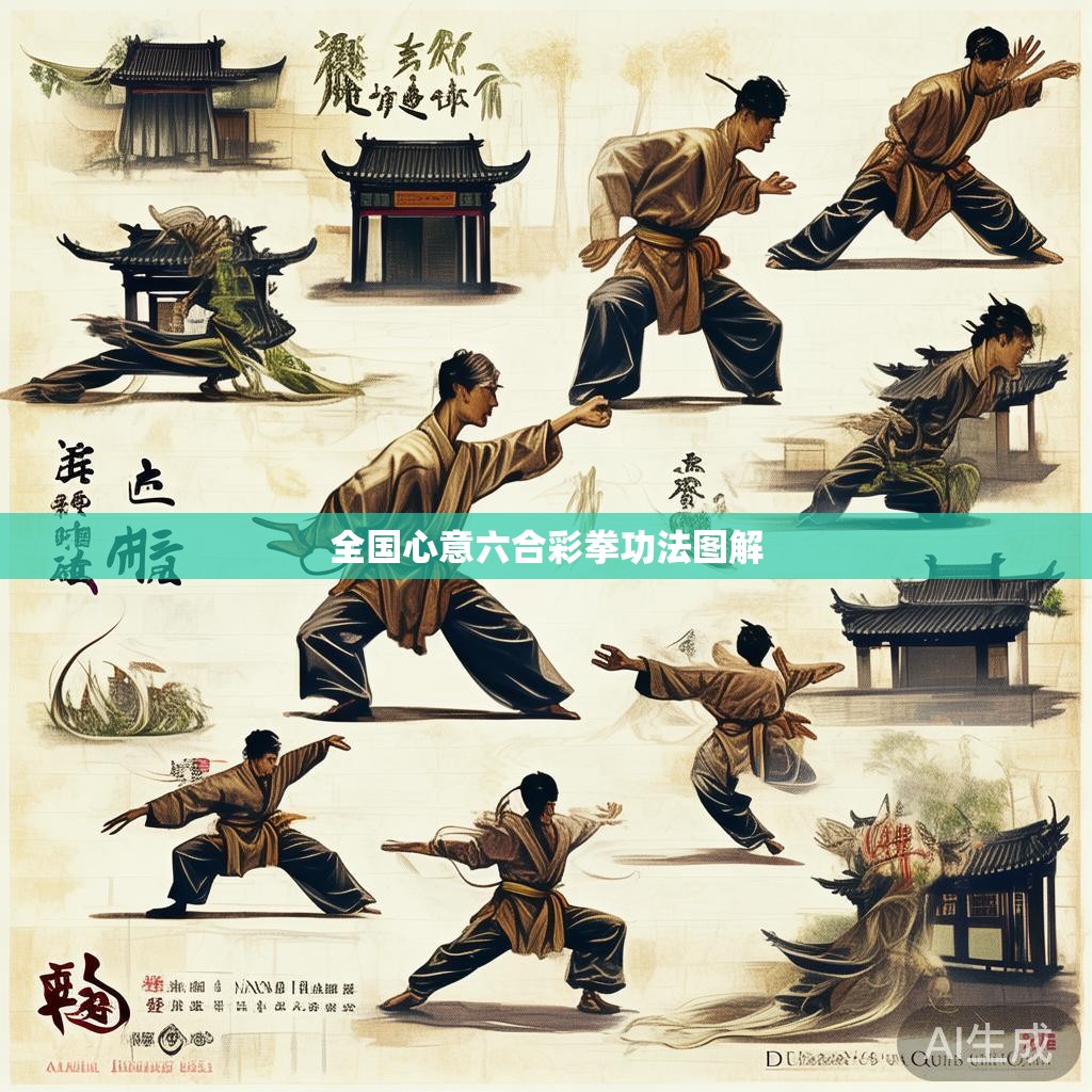 全国心意六合彩拳功法图解