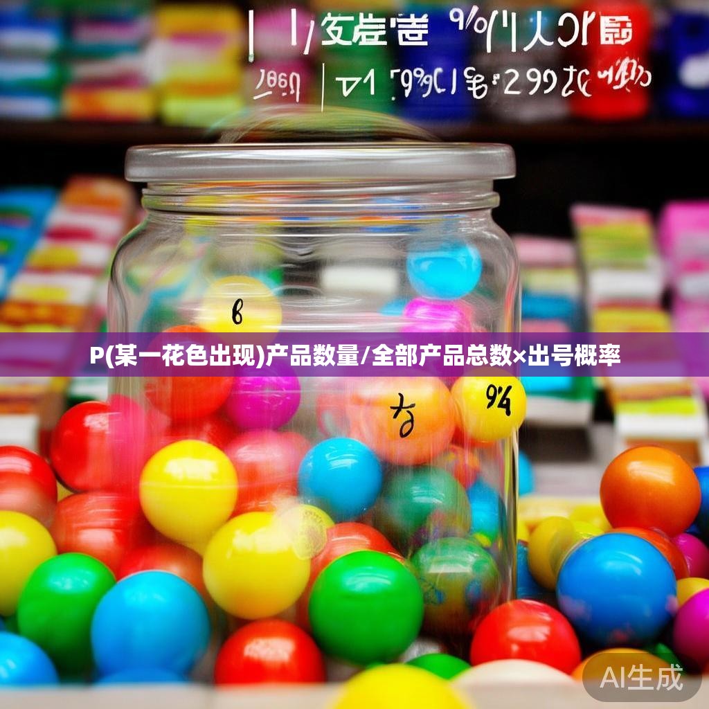 P(某一花色出现)产品数量/全部产品总数×出号概率