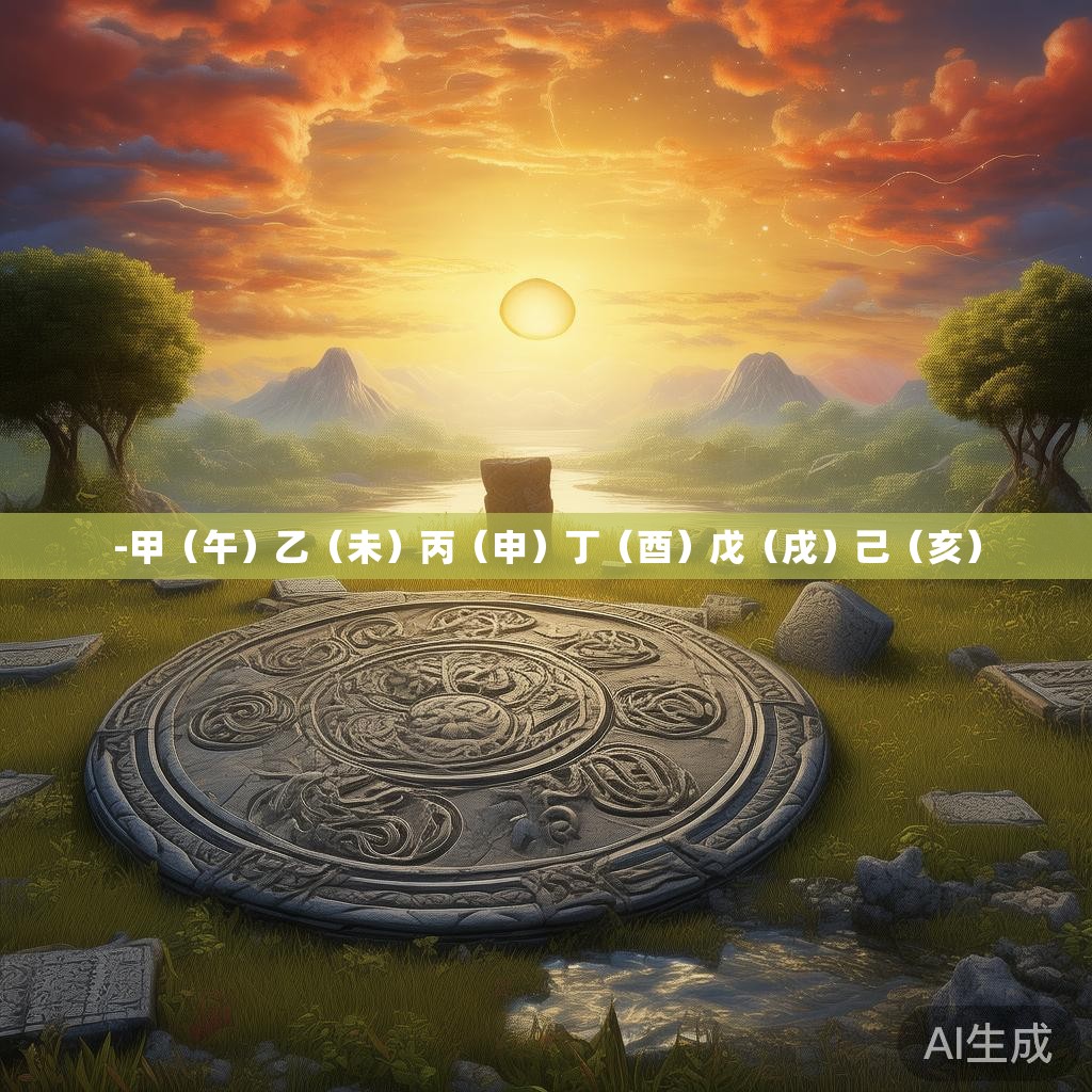 -甲（午）乙（未）丙（申）丁（酉）戊（戌）己（亥）