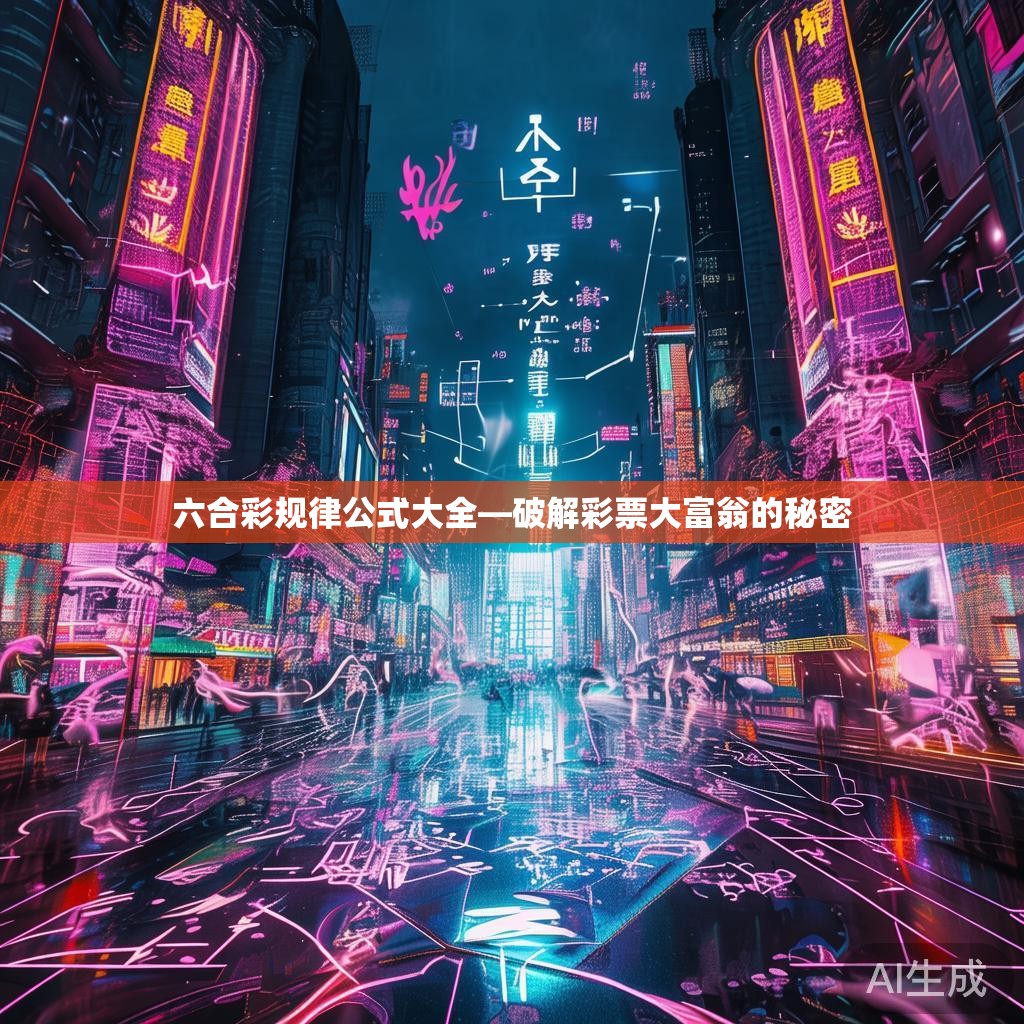 六合彩规律公式大全—破解彩票大富翁的秘密