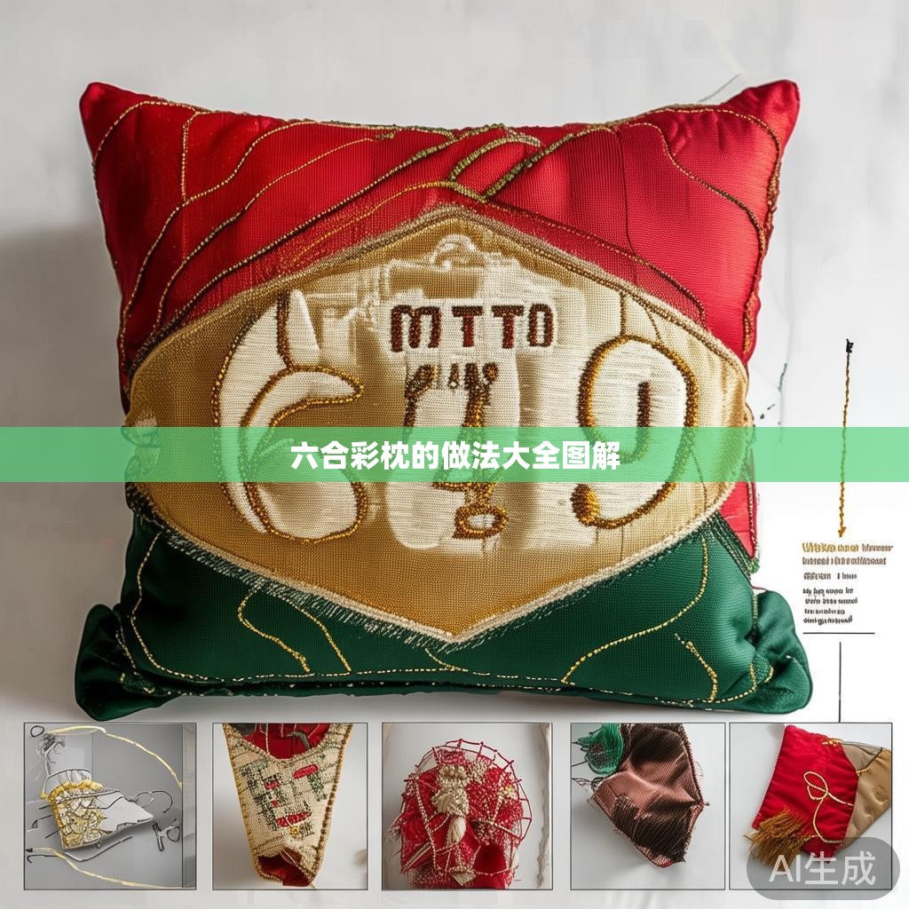 六合彩枕，详细制作方法及图解教程