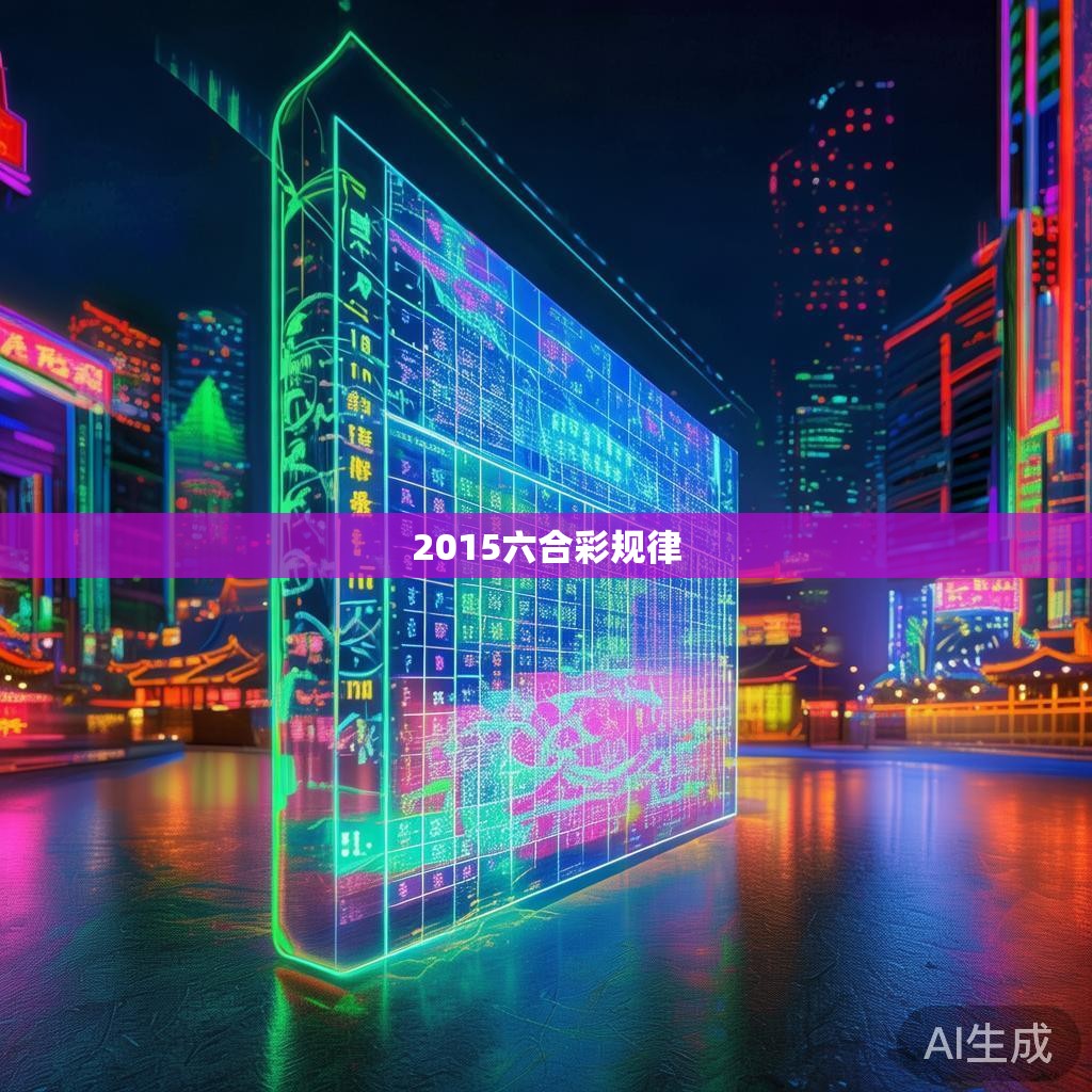 2015六合彩规律