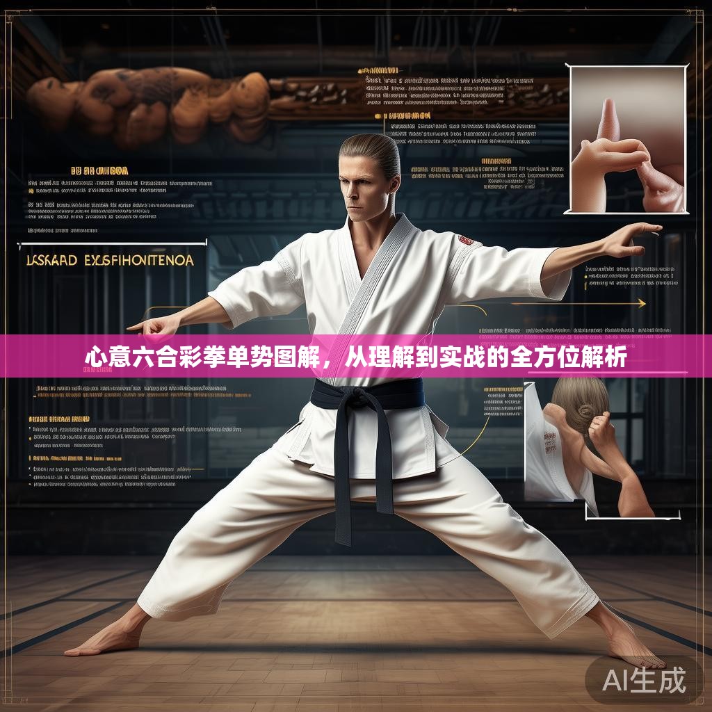 心意六合彩拳单势图解，从理解到实战的全方位解析