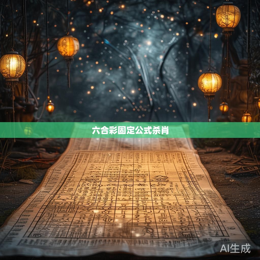 六合彩固定公式杀肖